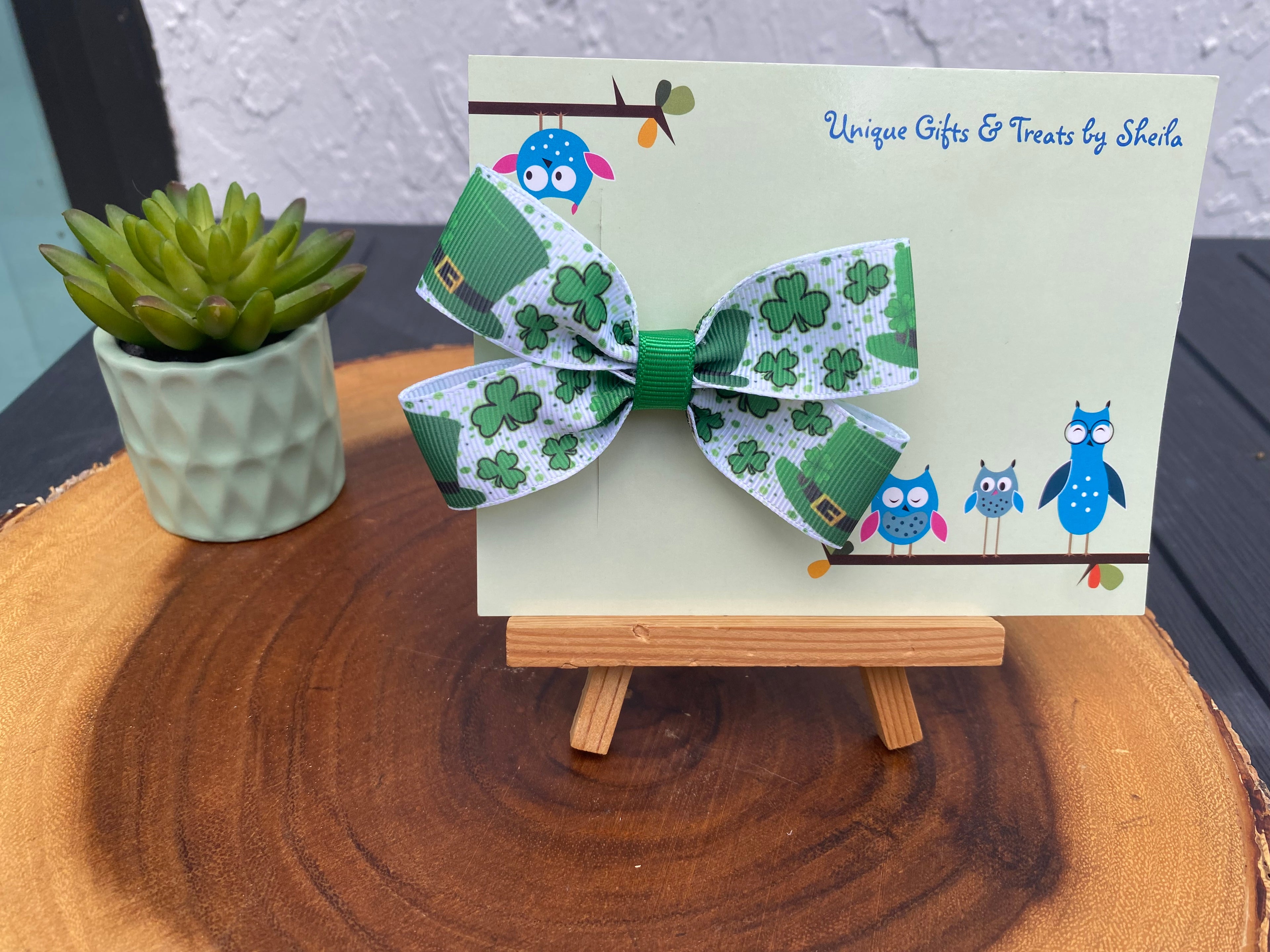 St. Patrick’s Day Hairbow