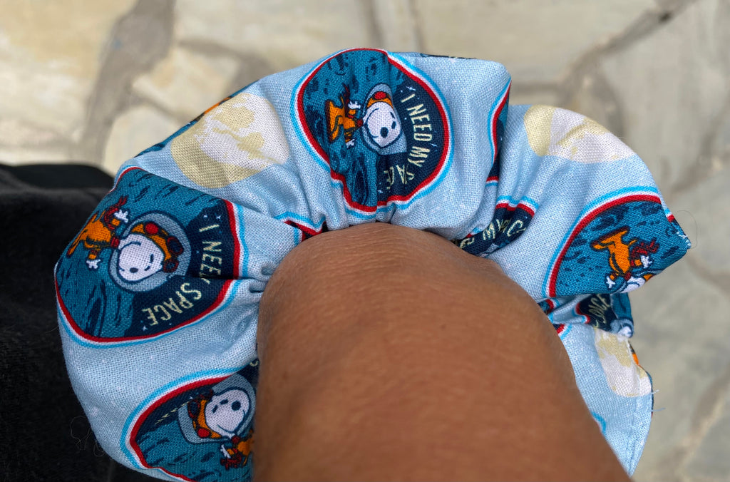 Snoopy; Space Scrunchie