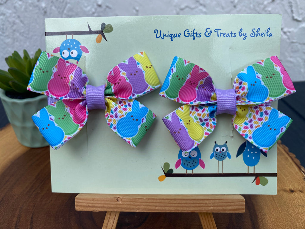 Easter Bunny; Peeps Hairbows
