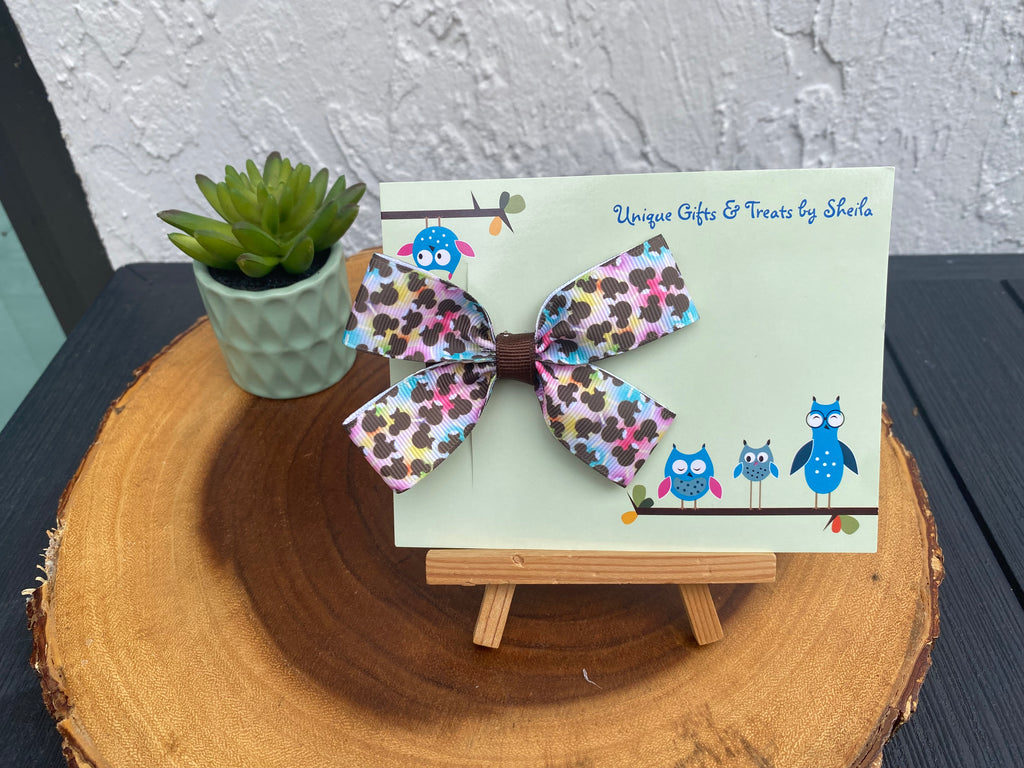 Disney Ice Cream Bars Hairbow