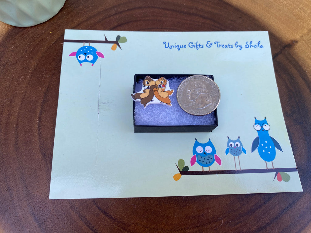 Chip and Dale Earrings