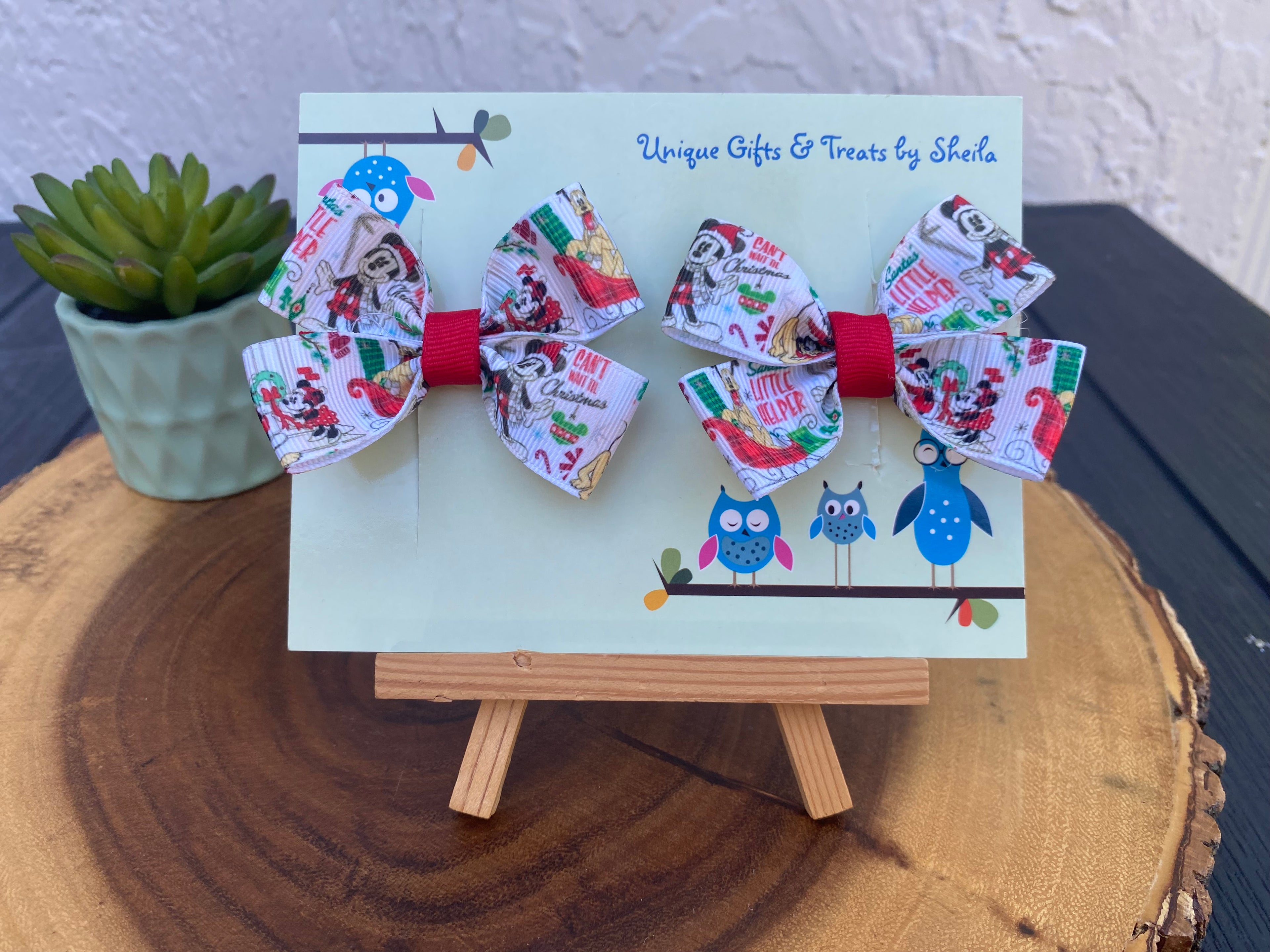 Disney Christmas Hairbows