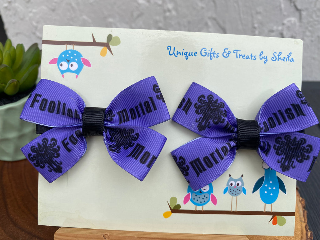 Haunted Mansion Foolish Mortal Hairbows