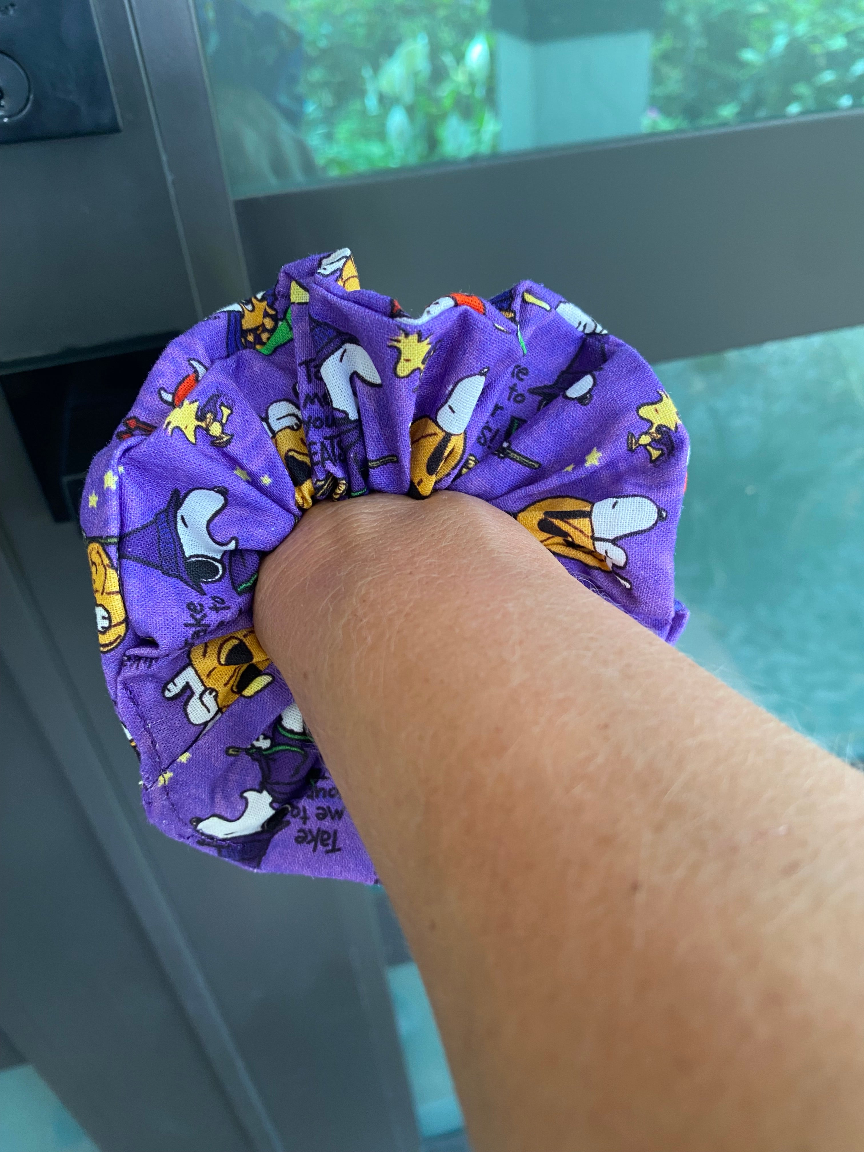 Snoopy Halloween Scrunchie