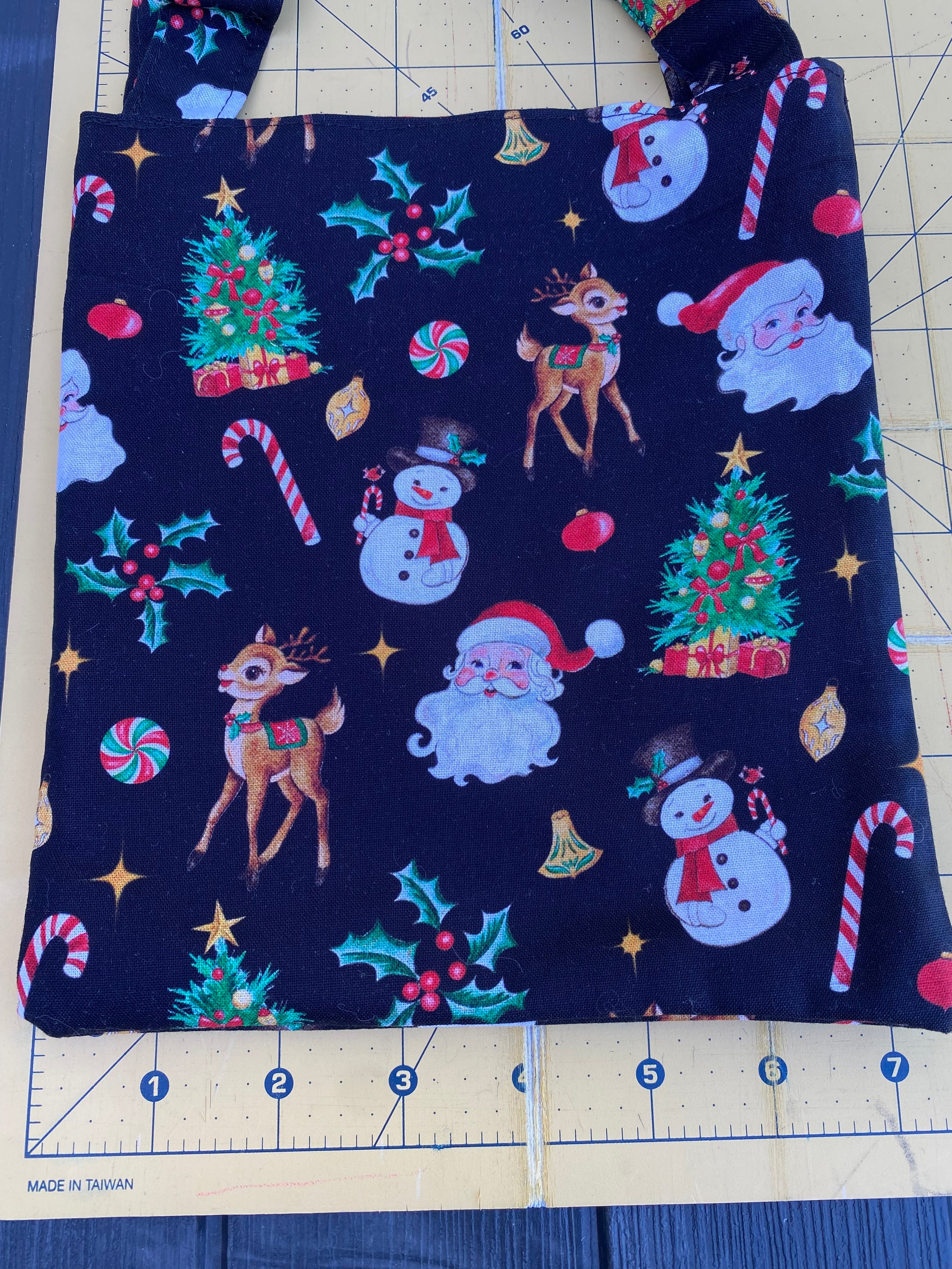 Christmas Gift Bag; Tote
