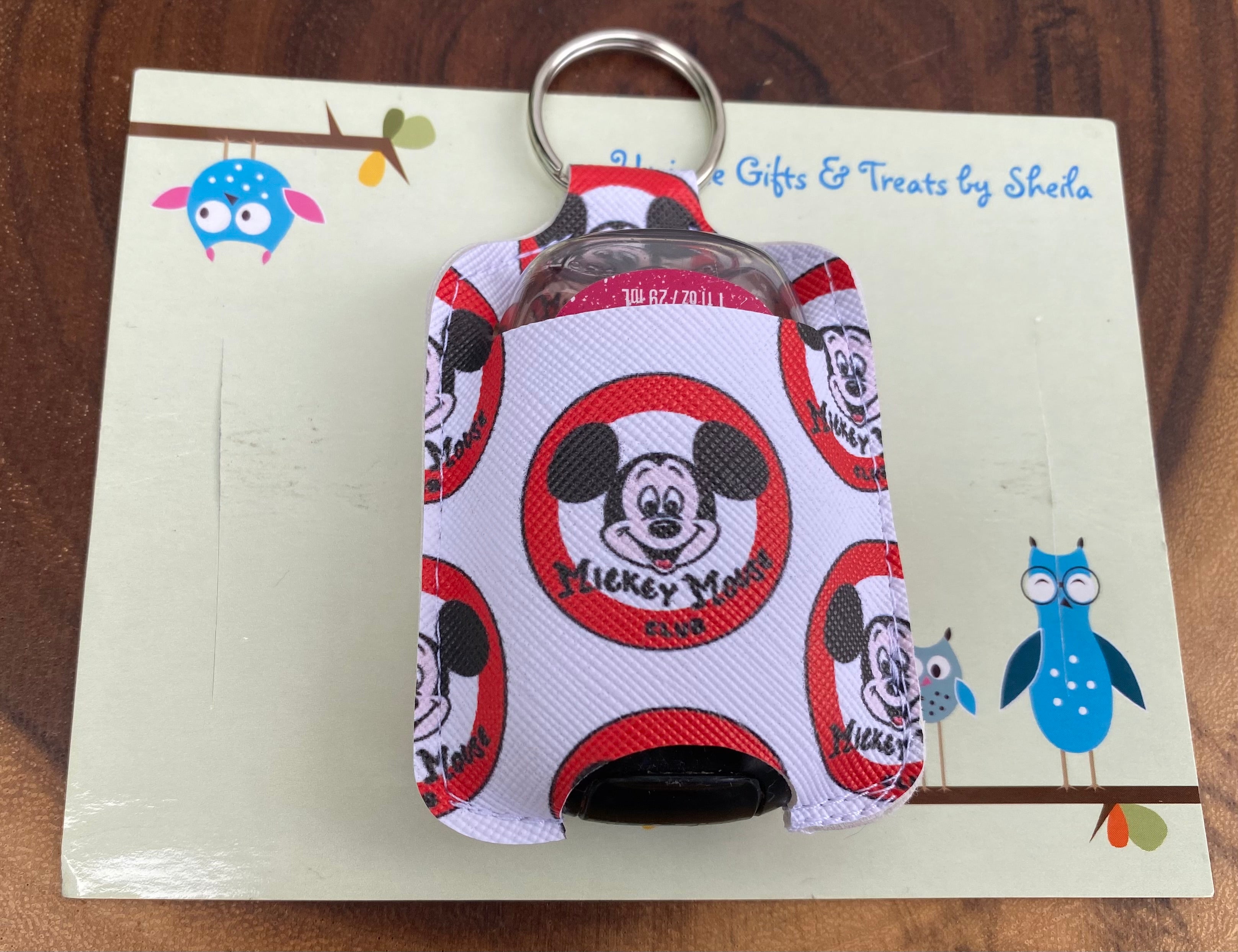 Mickey Mouse Club Hand Sanitizer Holder