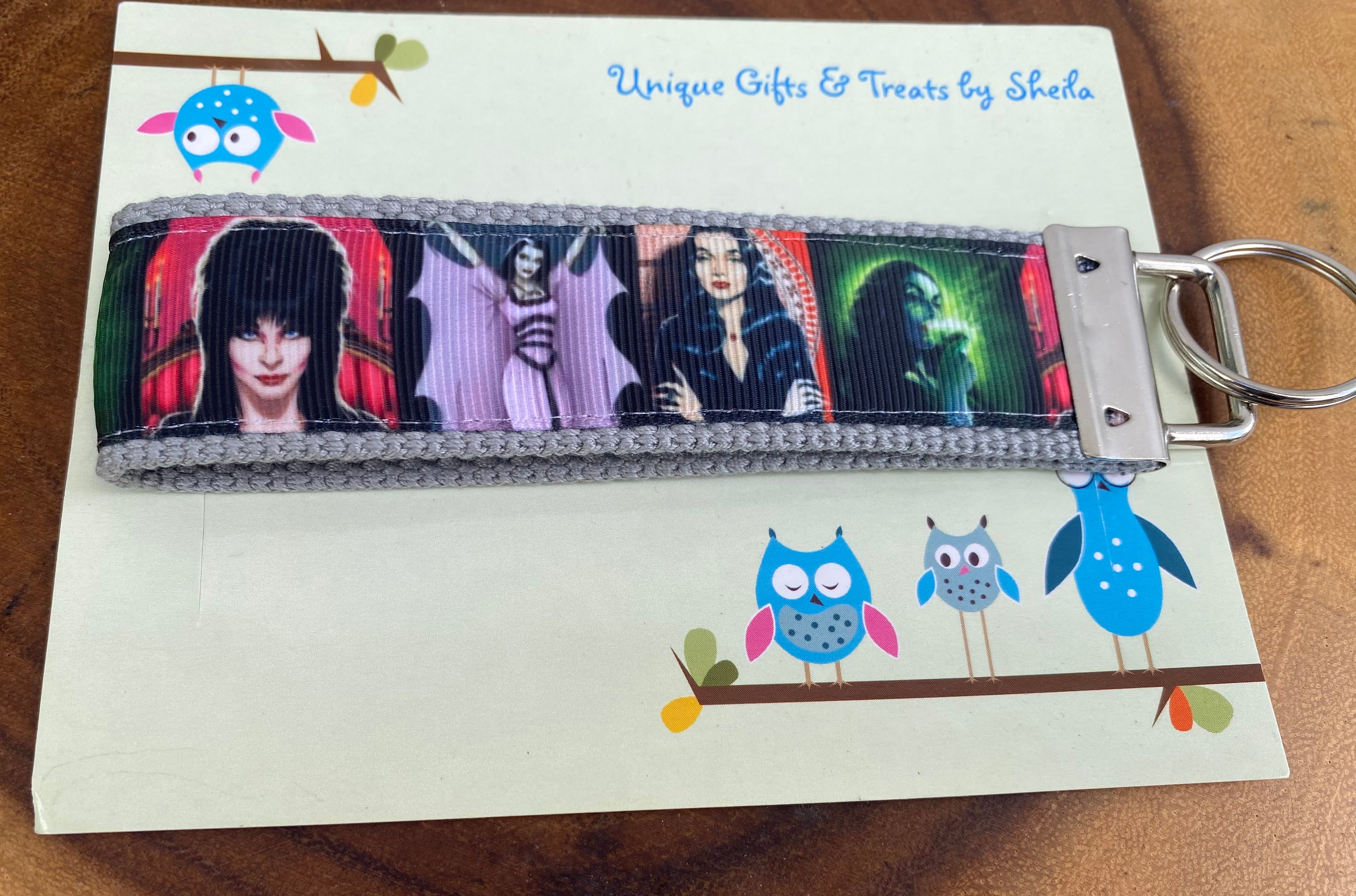 Lady’s of Horror Movies Keychain; Keyfob