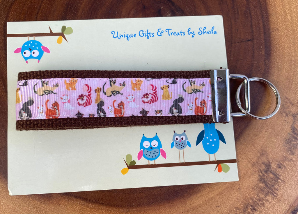 Disney Cats Keychain;Keyfob
