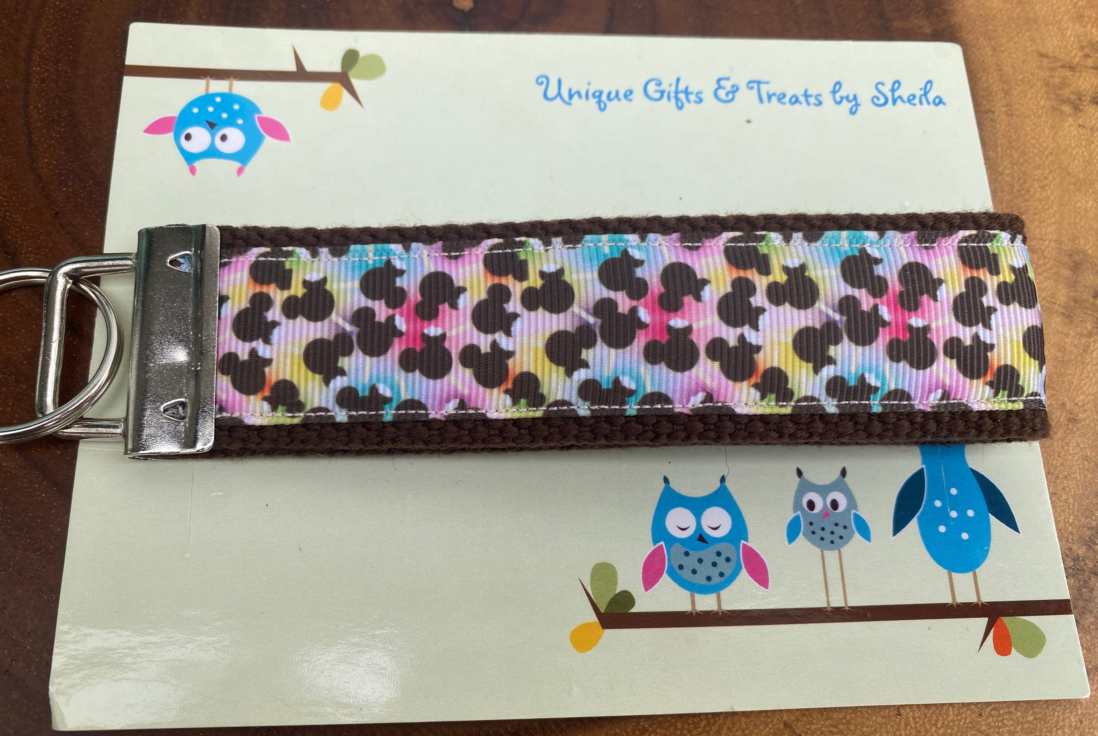 Mickey Ice Cream Bars Keychain; Keyfob