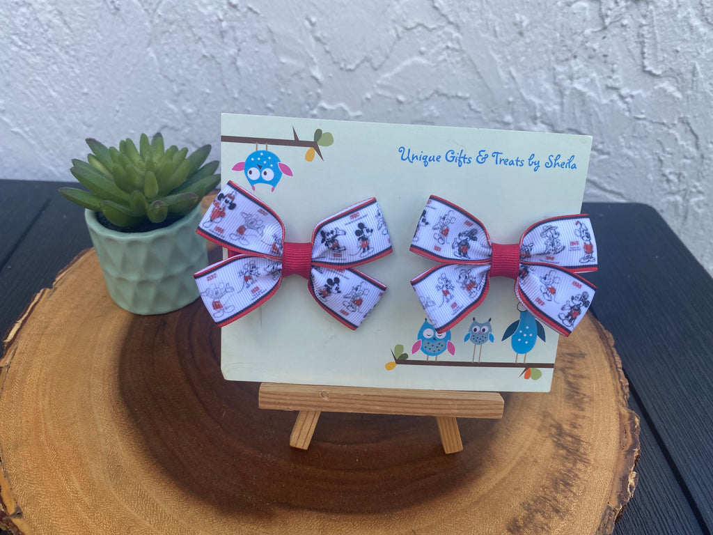 Mickey Mouse Through the Years Hairbows