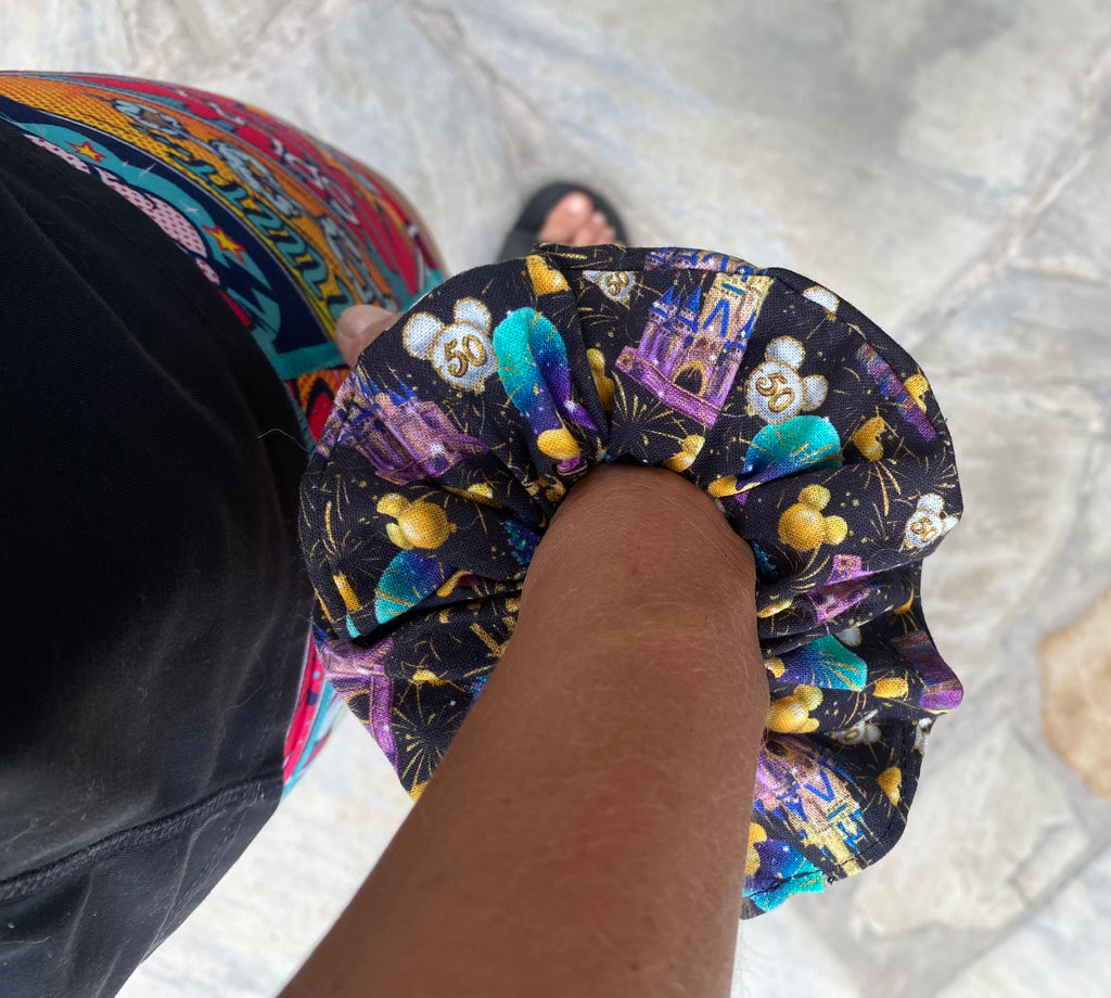 WDW 50th Anniversary Scrunchie
