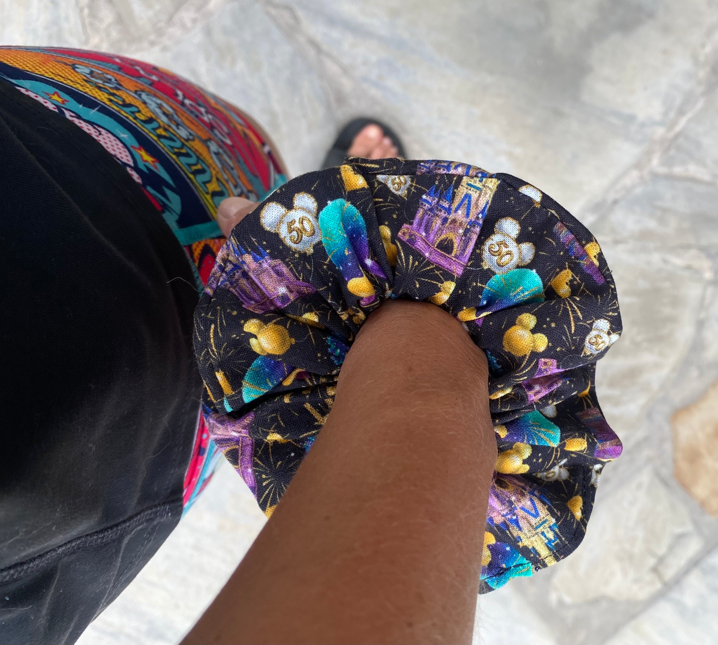 WDW 50th Anniversary Scrunchie