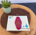 Hollywood Tower of Terror Motel Keychain