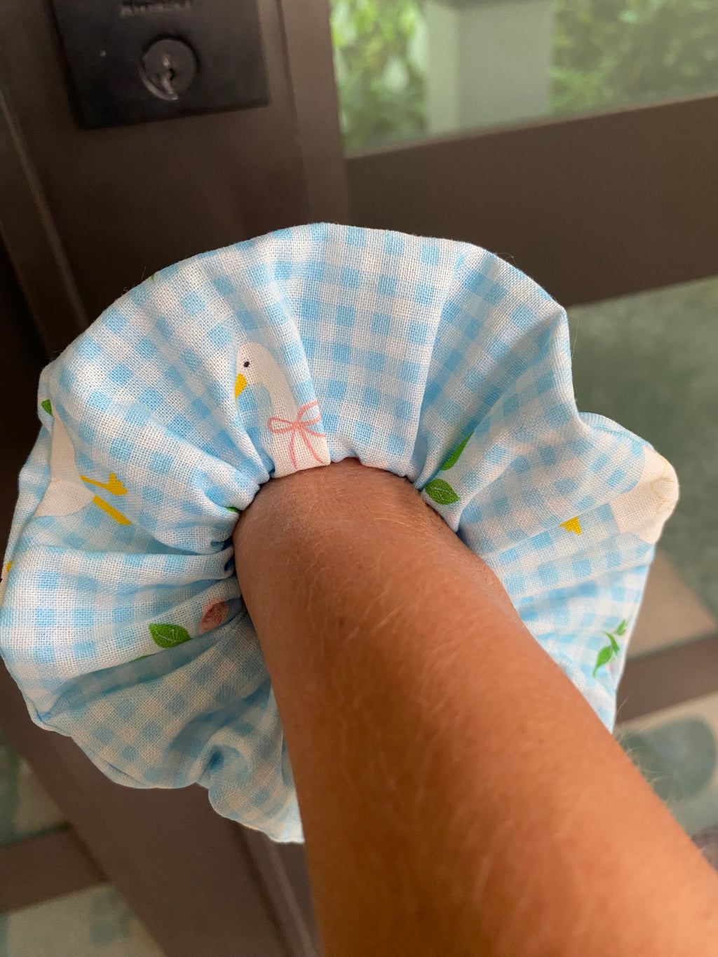 Country Geese Scrunchie