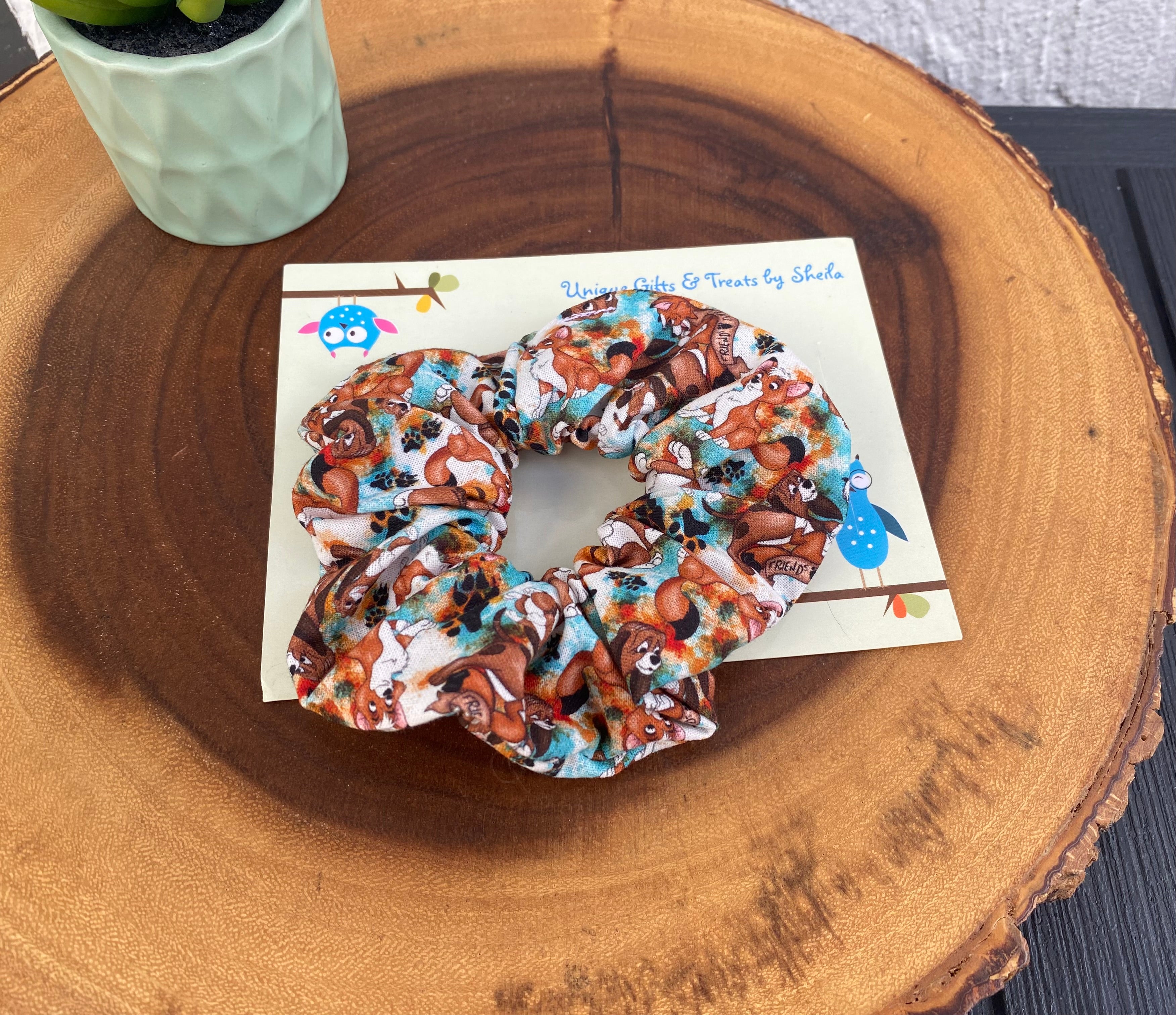 Fox and the Hound Scrunchie