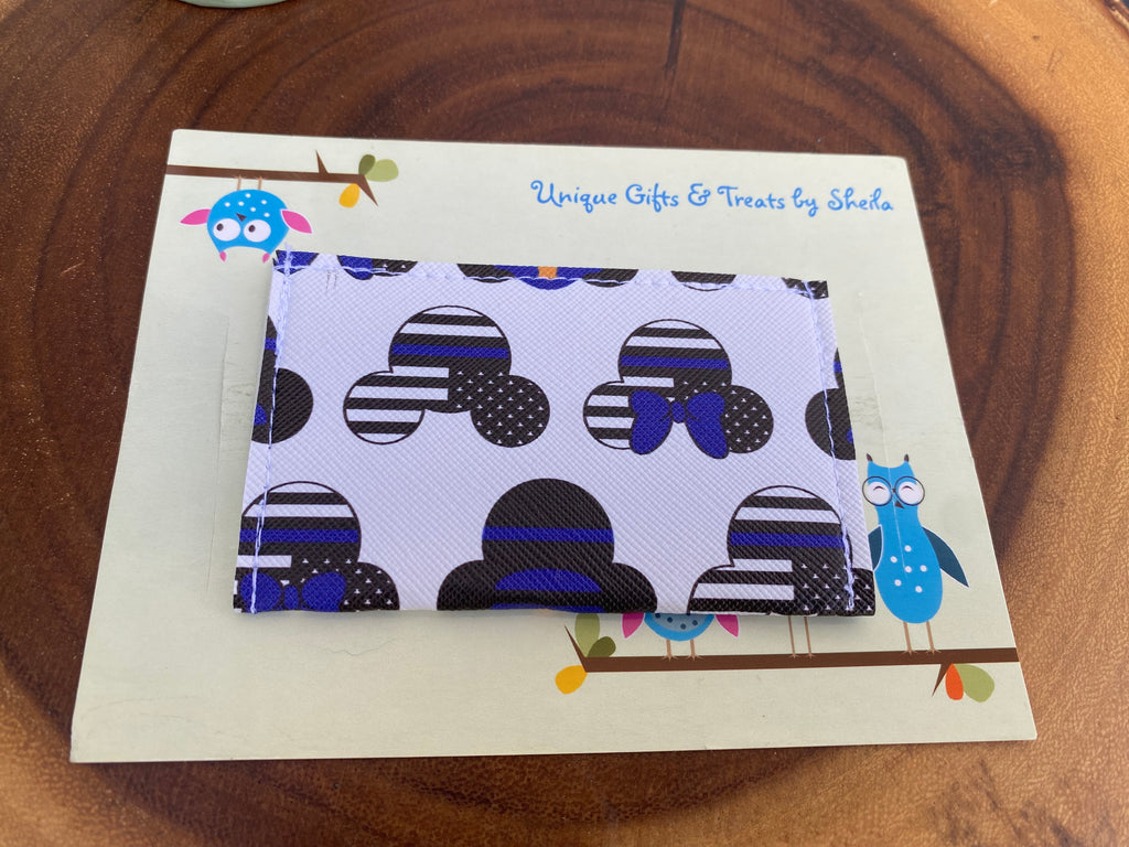Police Officer Mickey Gift Card Holder