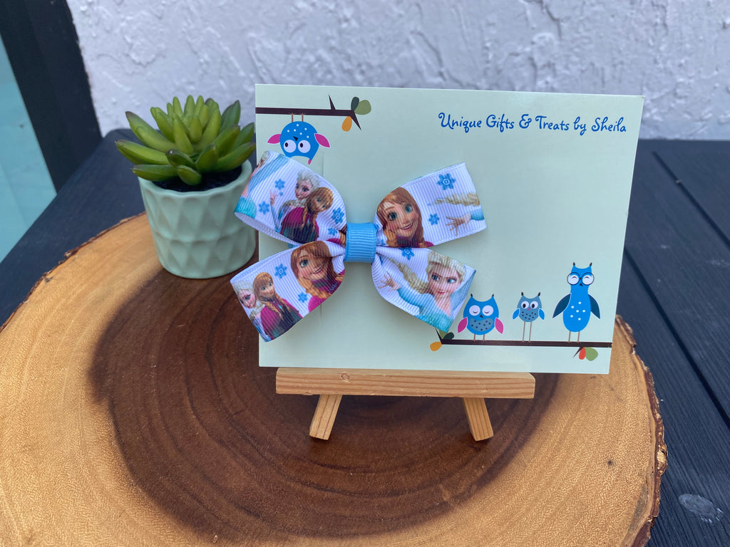 Queen and Princess Sisters Hairbow