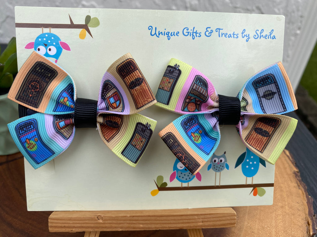 Disney Garbage Cans Hairbows