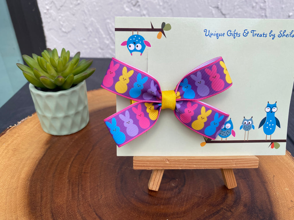 Easter Bunny; Peeps Hairbow