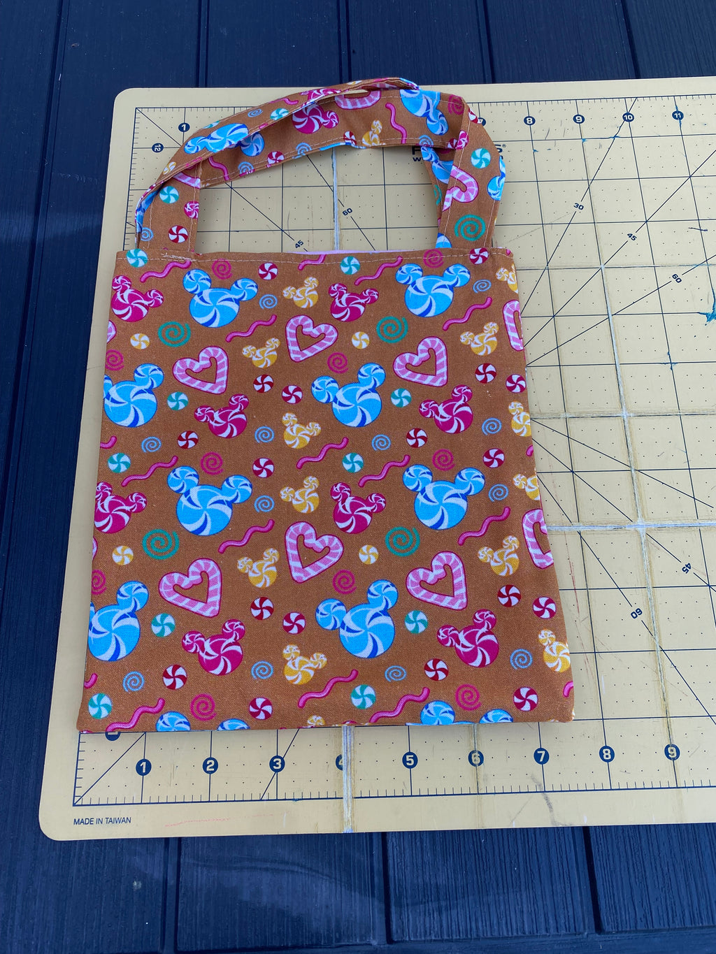 Disney Mickey Christmas Gift Bag; Tote