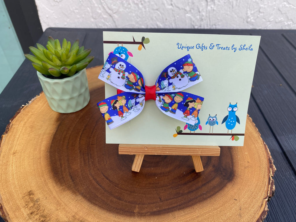 Charlie Brown Christmas Hairbow