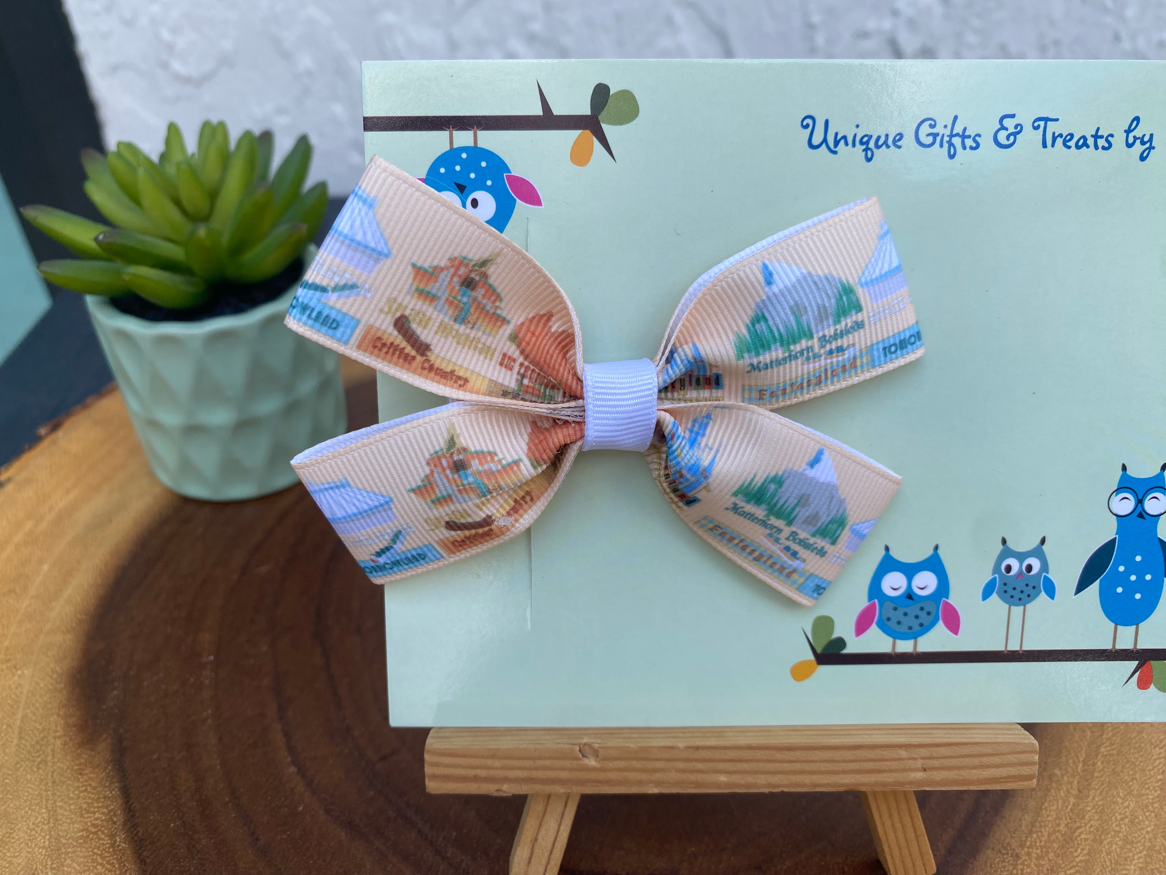 Disney Mountains Hairbow