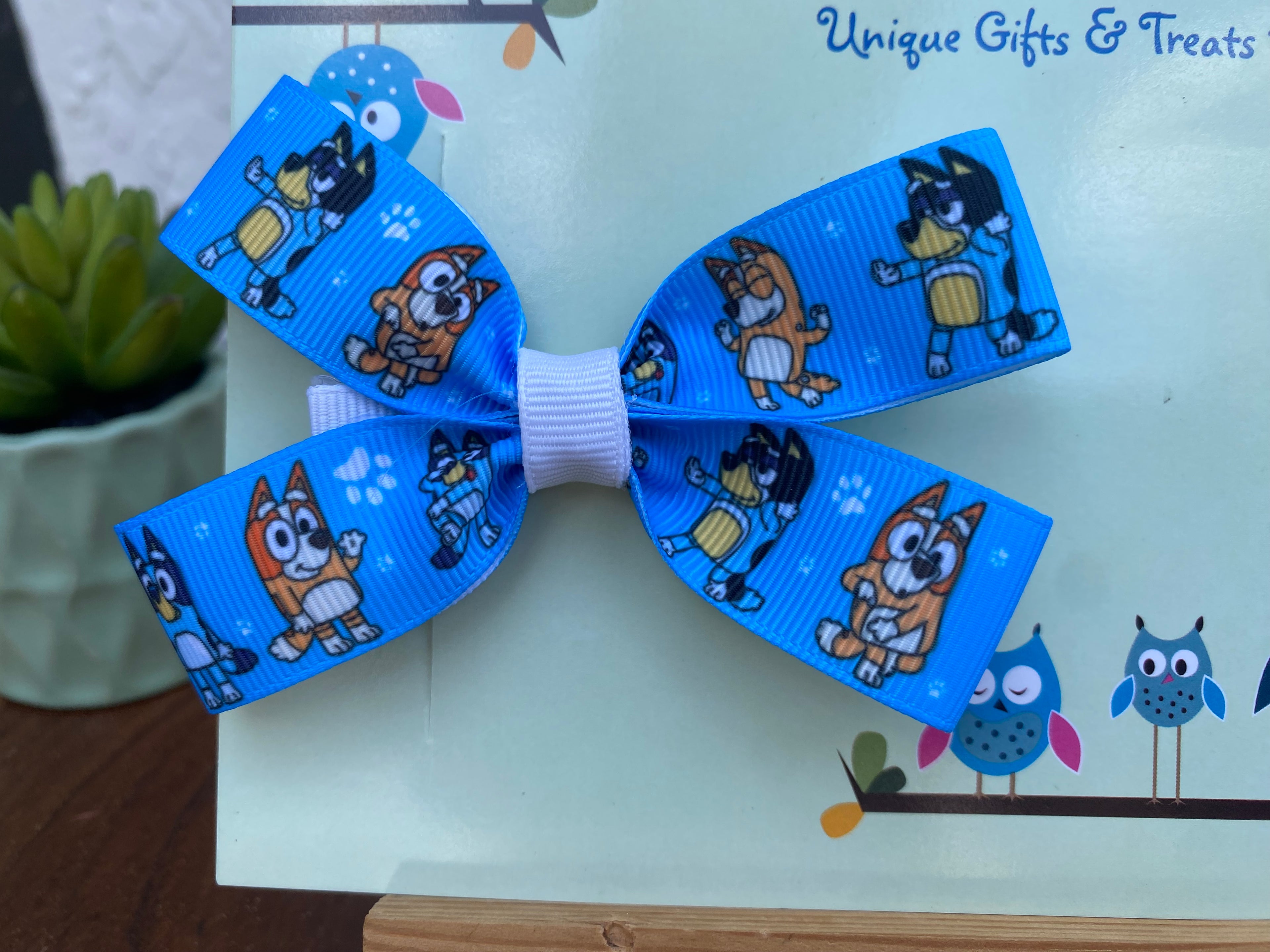 Blue Heeler Dog Hairbow