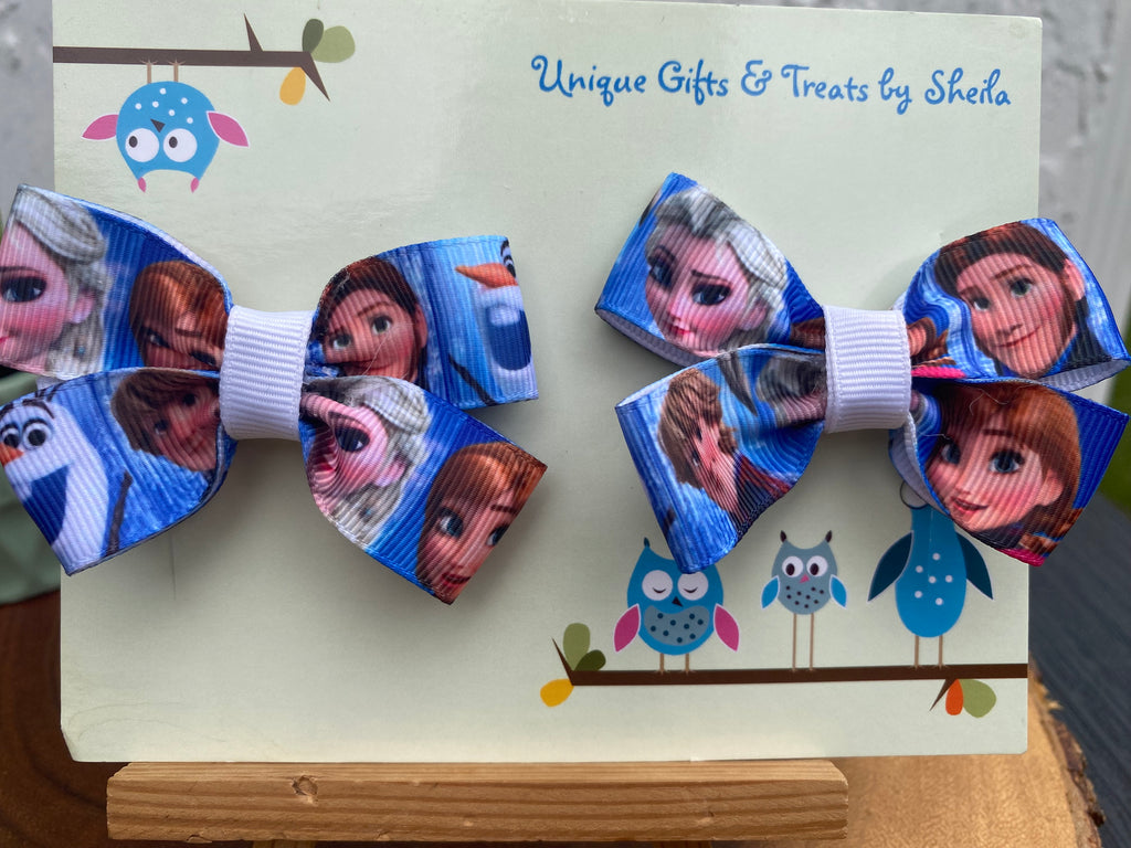 Queen and Princess Sisters Hairbows