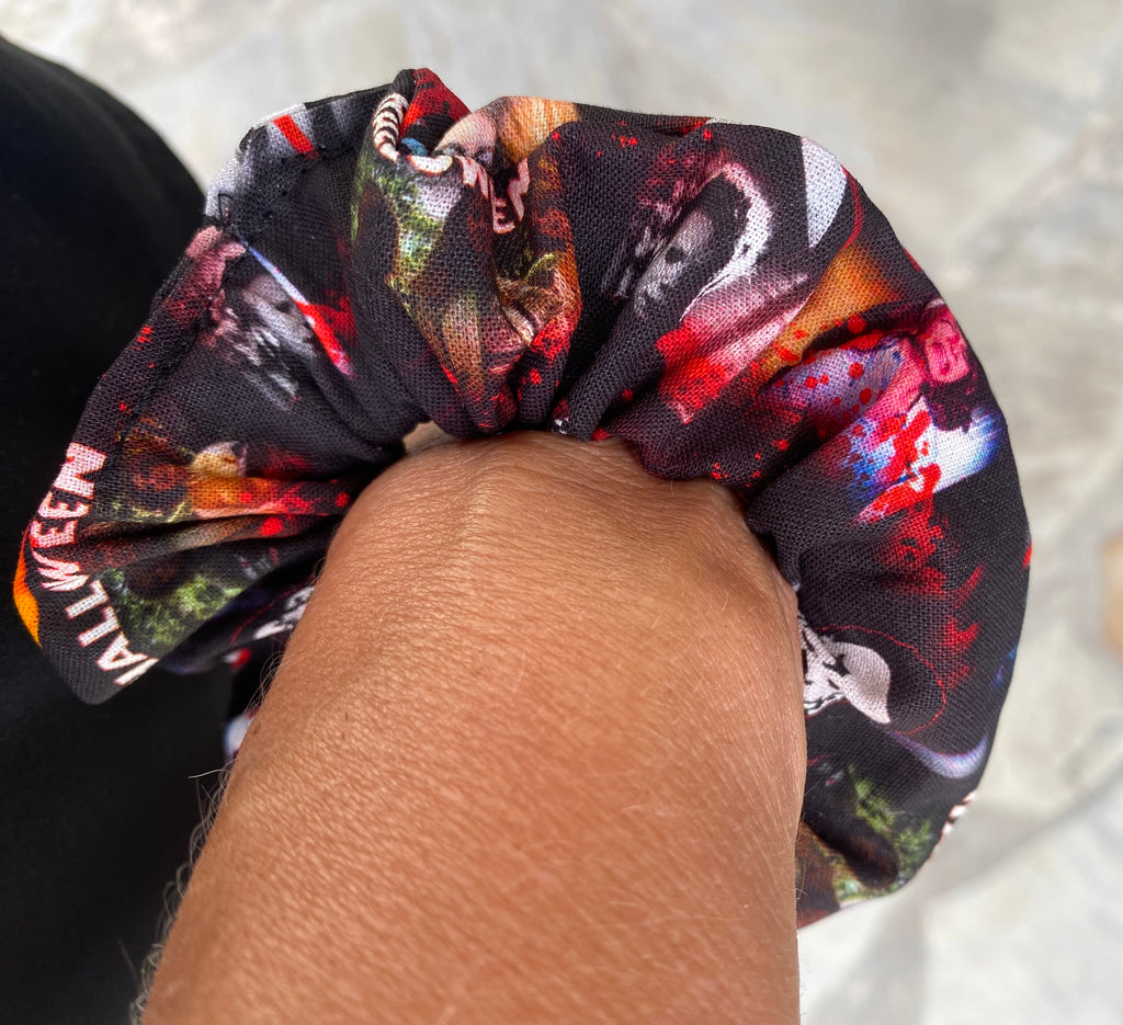 Halloween; Horror Movie Scrunchie