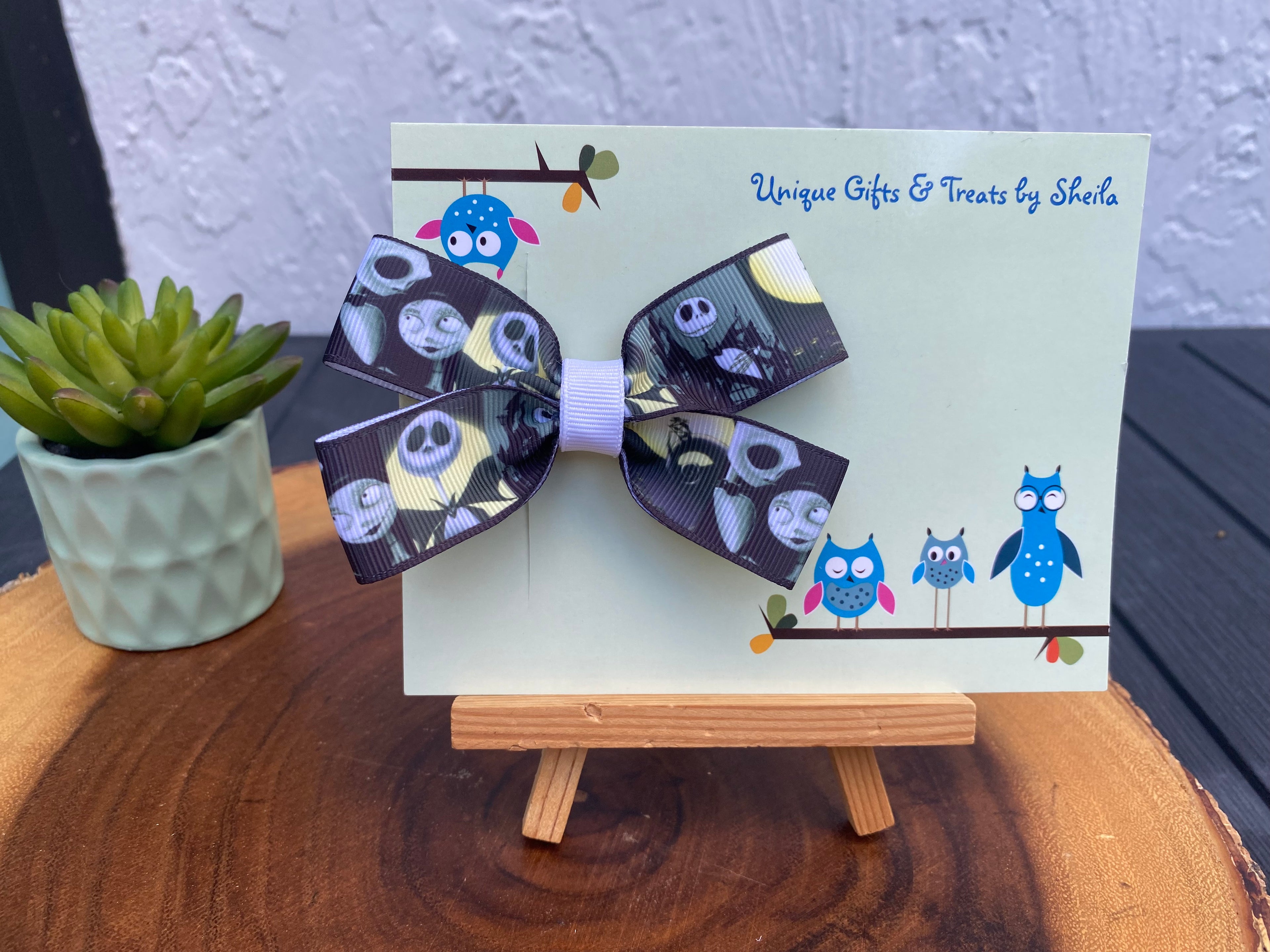 Nightmare Before Christmas Hairbow