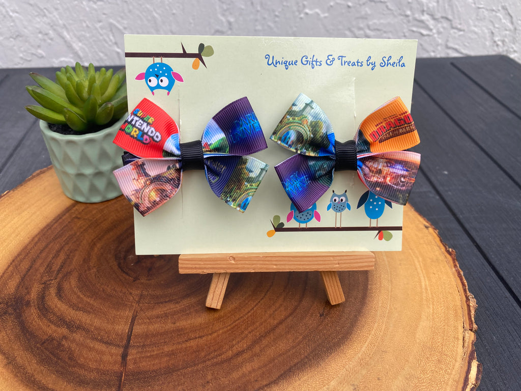 Orlando Theme Park Hairbows; Immersive Lands Hairbows