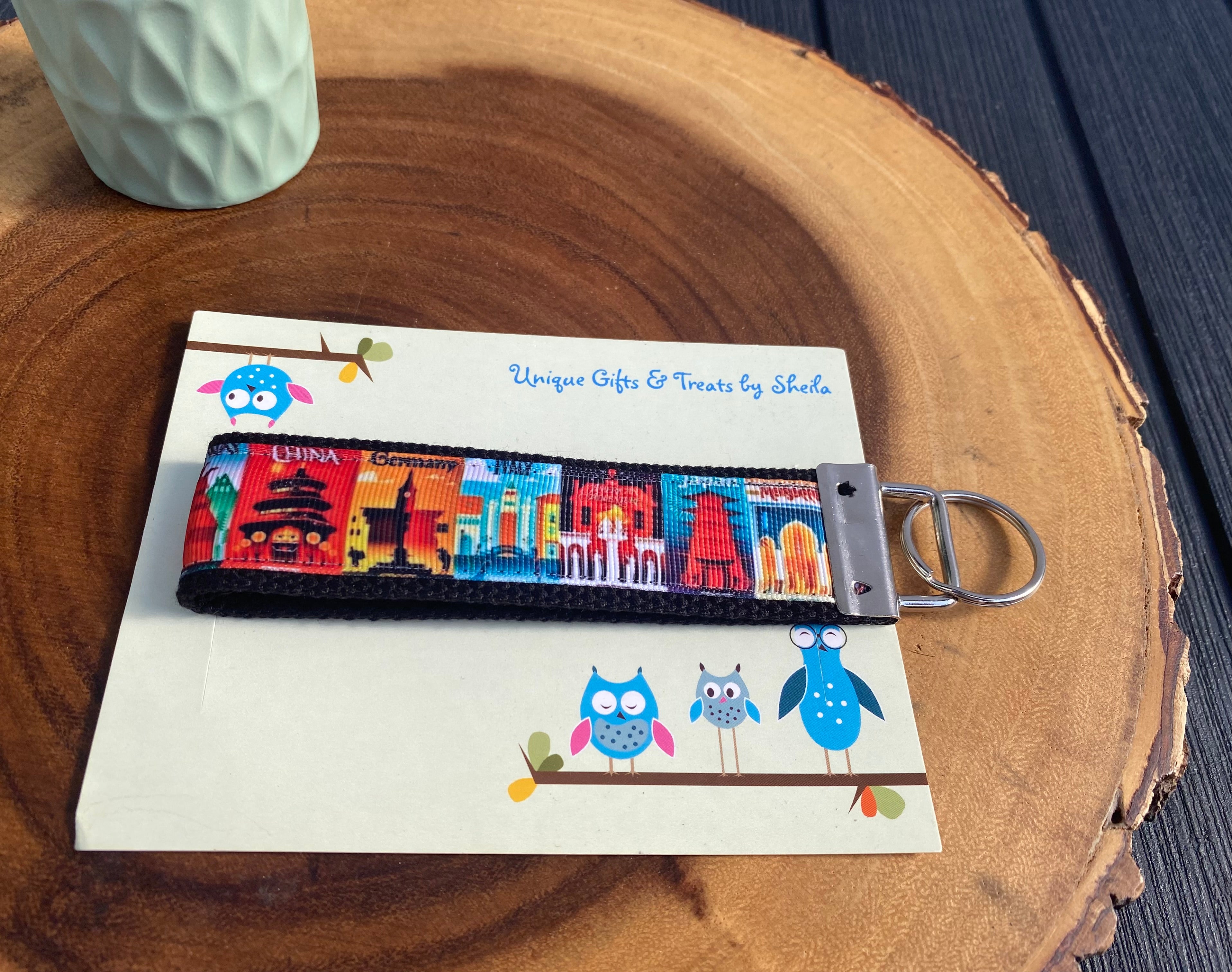 Epcot; World Showcase Keychain; Keyfob