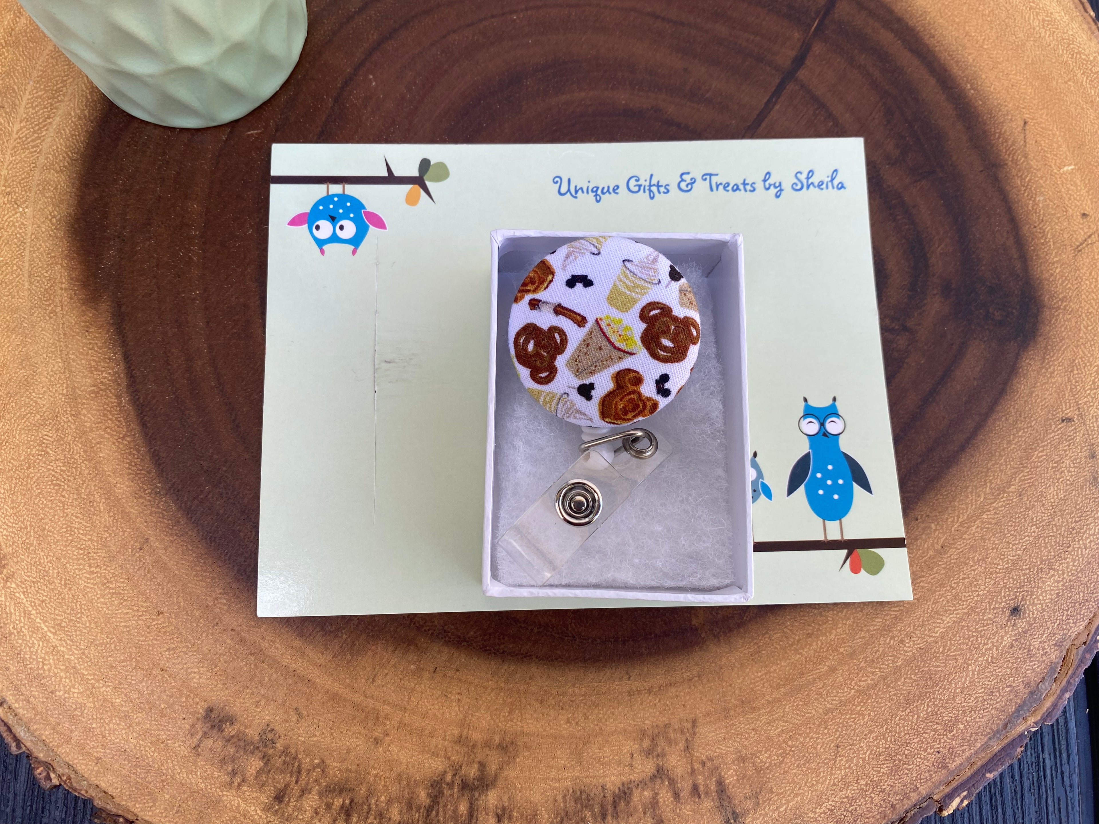 Disney Snacks Badge Reel