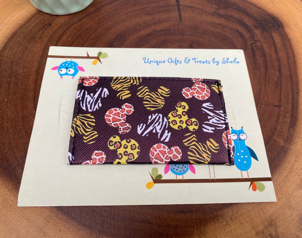 Safari Mickey Mouse Gift Card Holder
