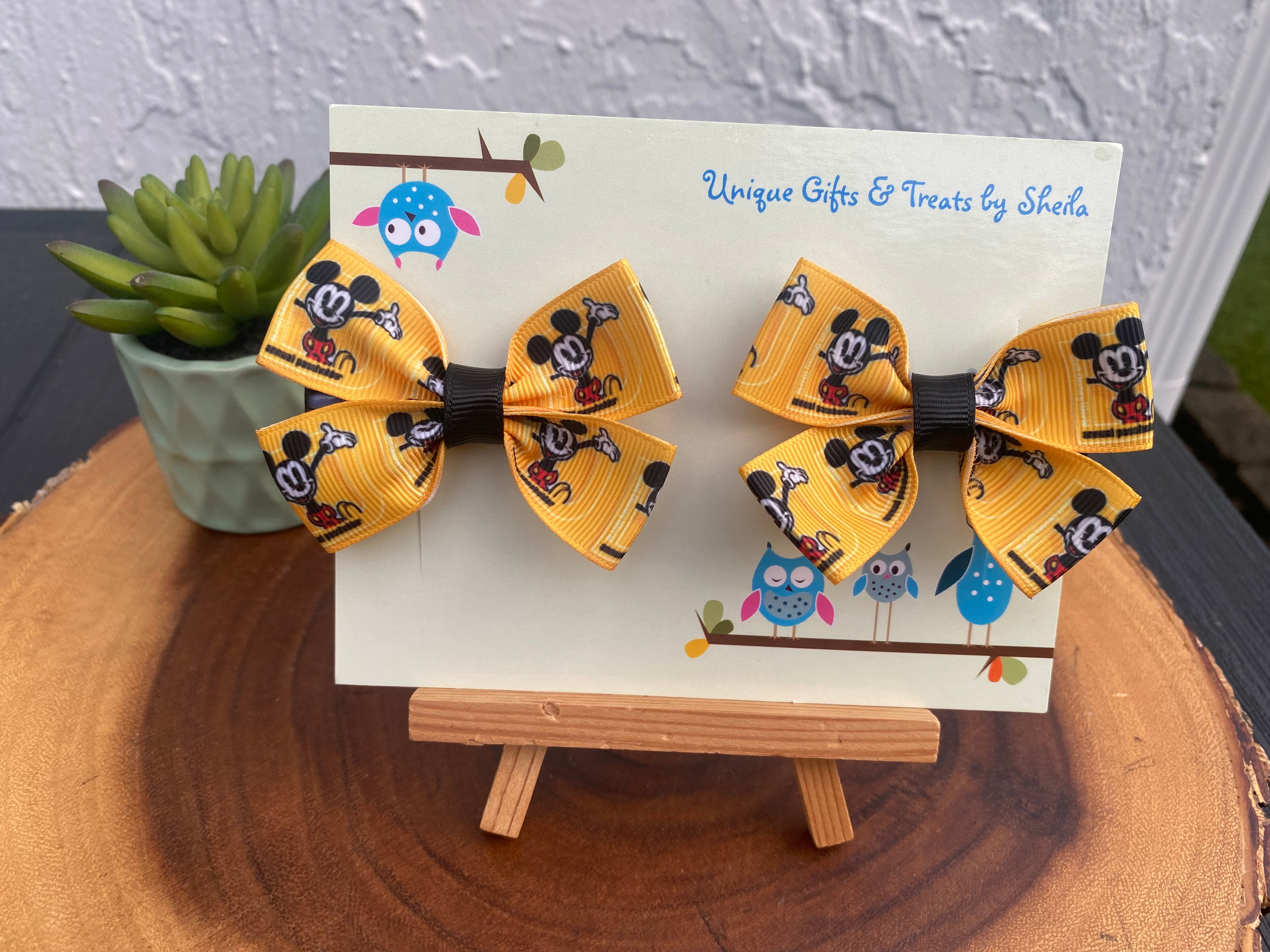 Disney Passholder; Mickey Passholder Hairbows