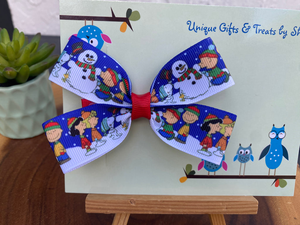 Charlie Brown Christmas Hairbow