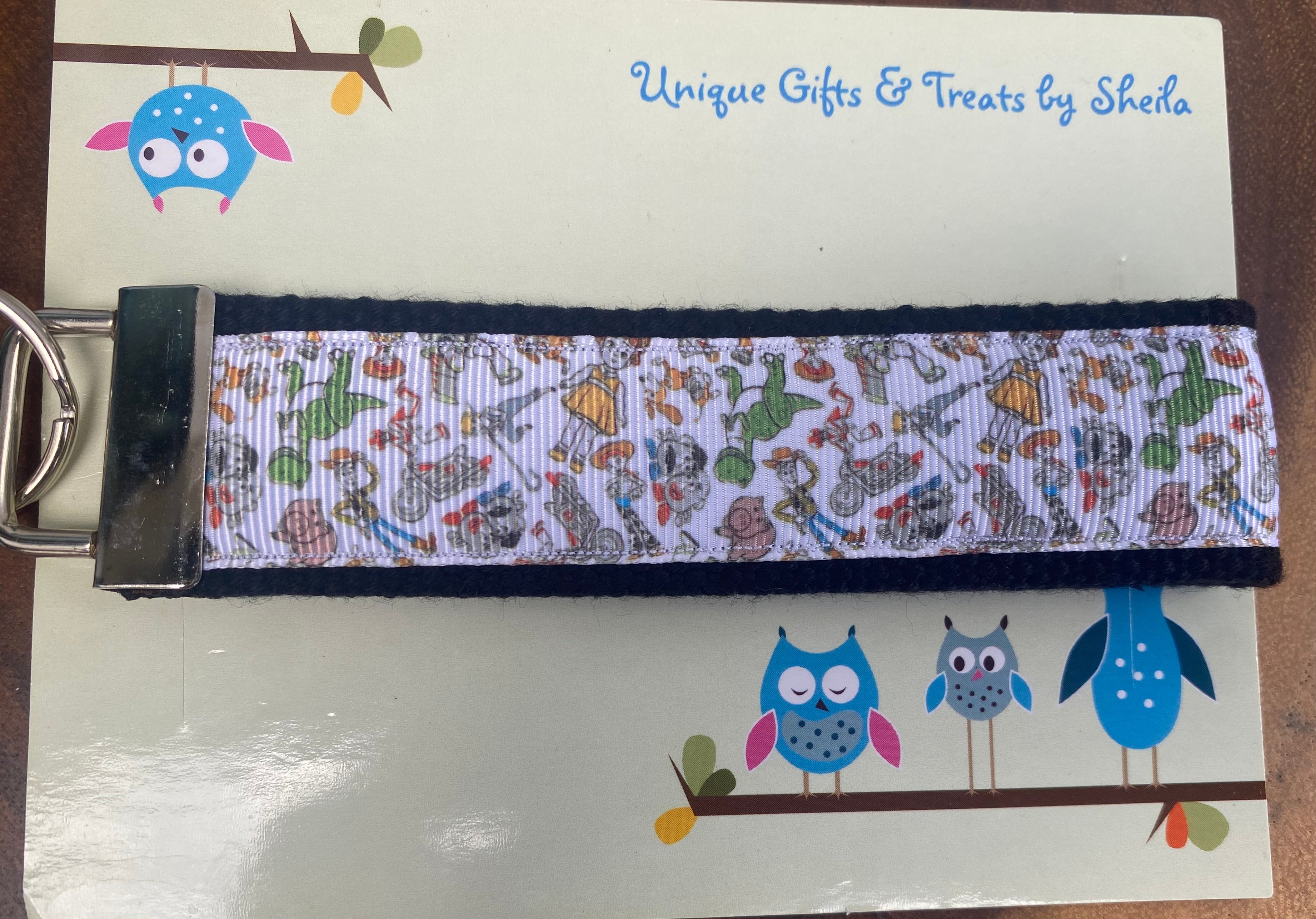Toy Story Dooney Inspired Keychain; Keyfob
