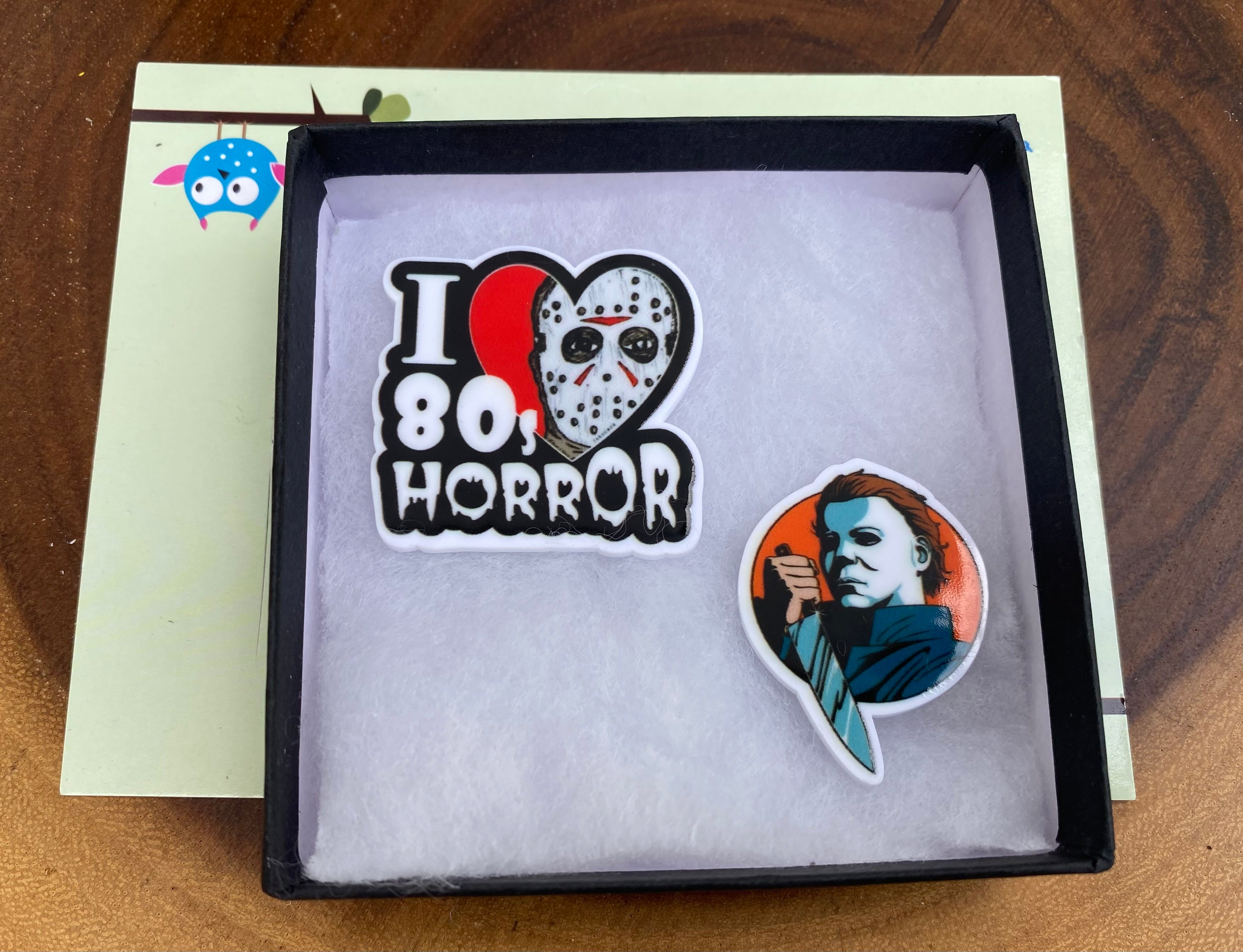 I Love 80’s Horror; Halloween Magnets
