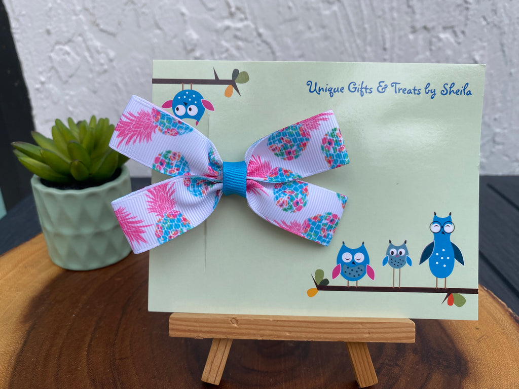 Lilly Pineapple Hairbow