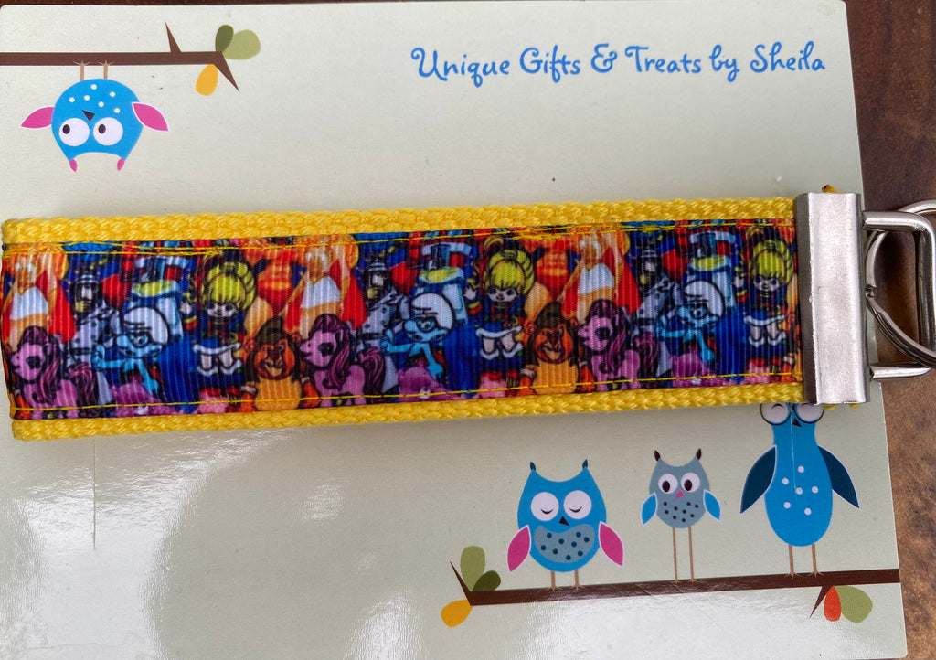 1980’s Cartoons; Toys Keychain; Keyfob
