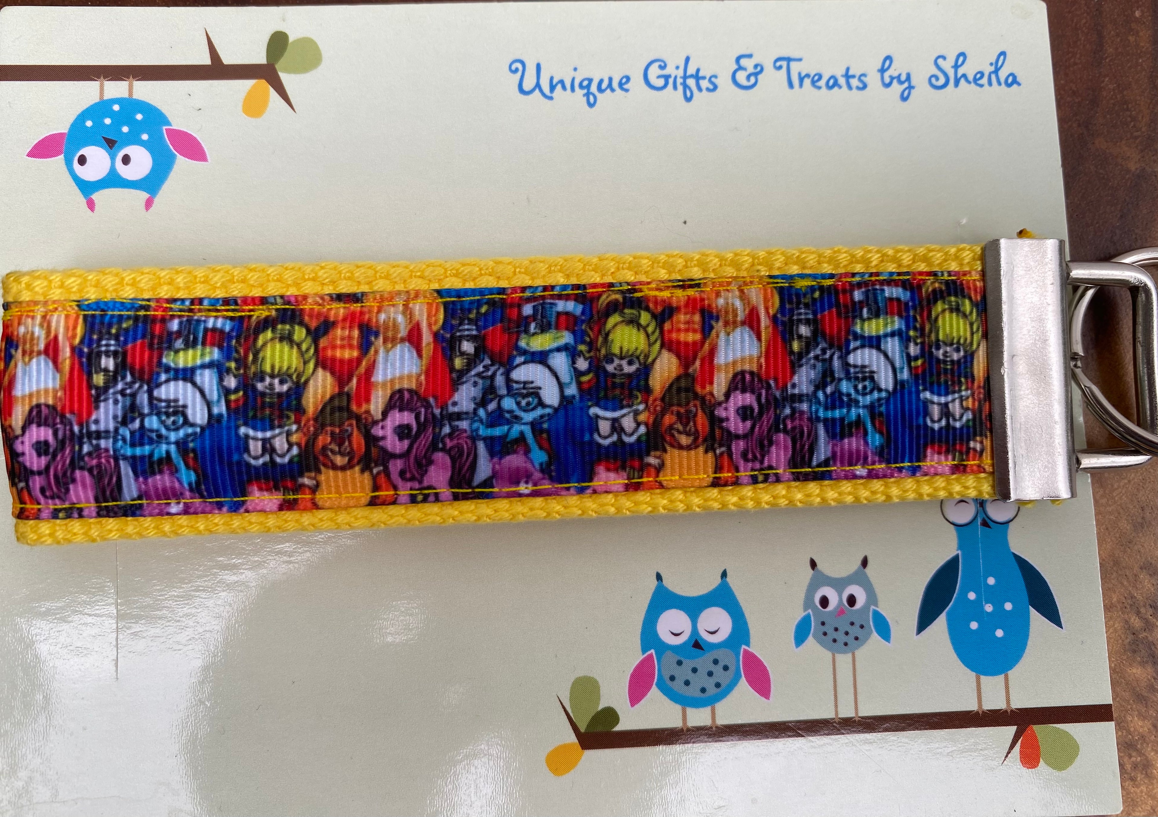 1980’s Cartoons; Toys Keychain; Keyfob