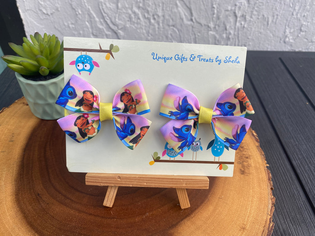 Lilo and Stitch Hairbows
