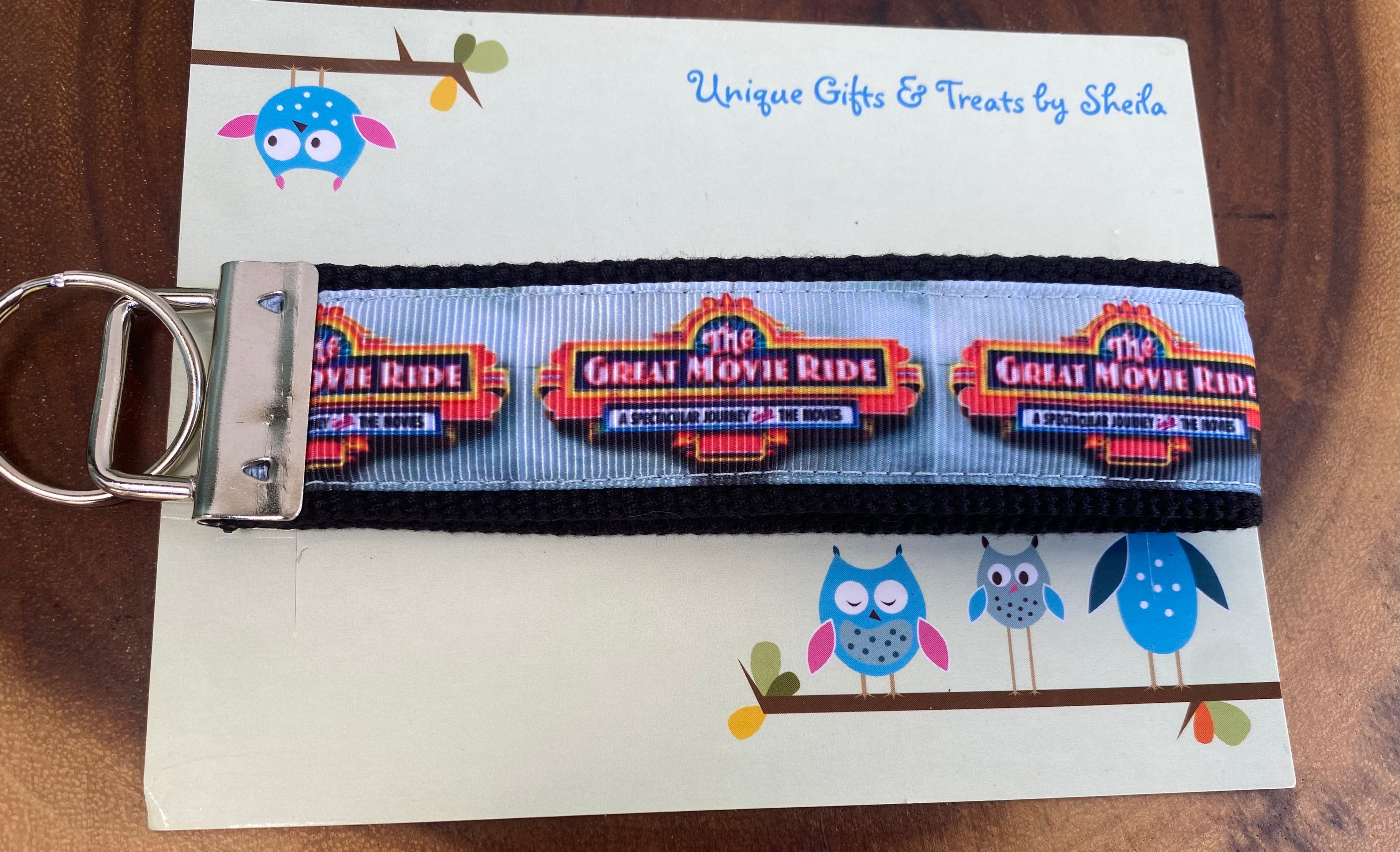 The Great Movie Ride Keychain;Keyfob