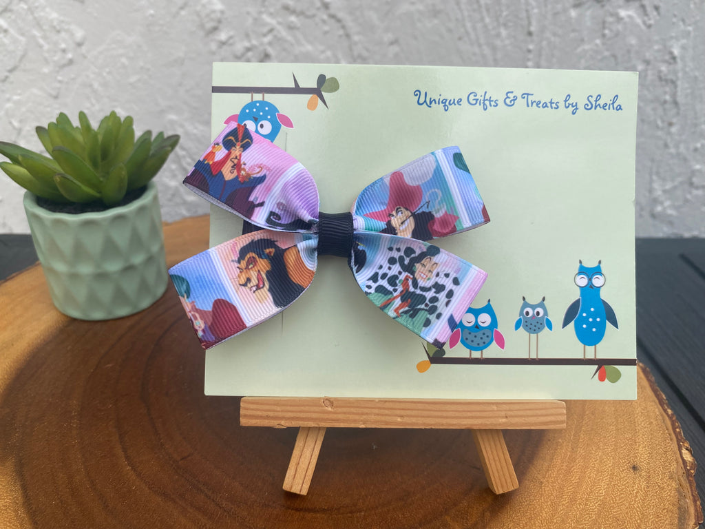 Disney Villains Hairbow