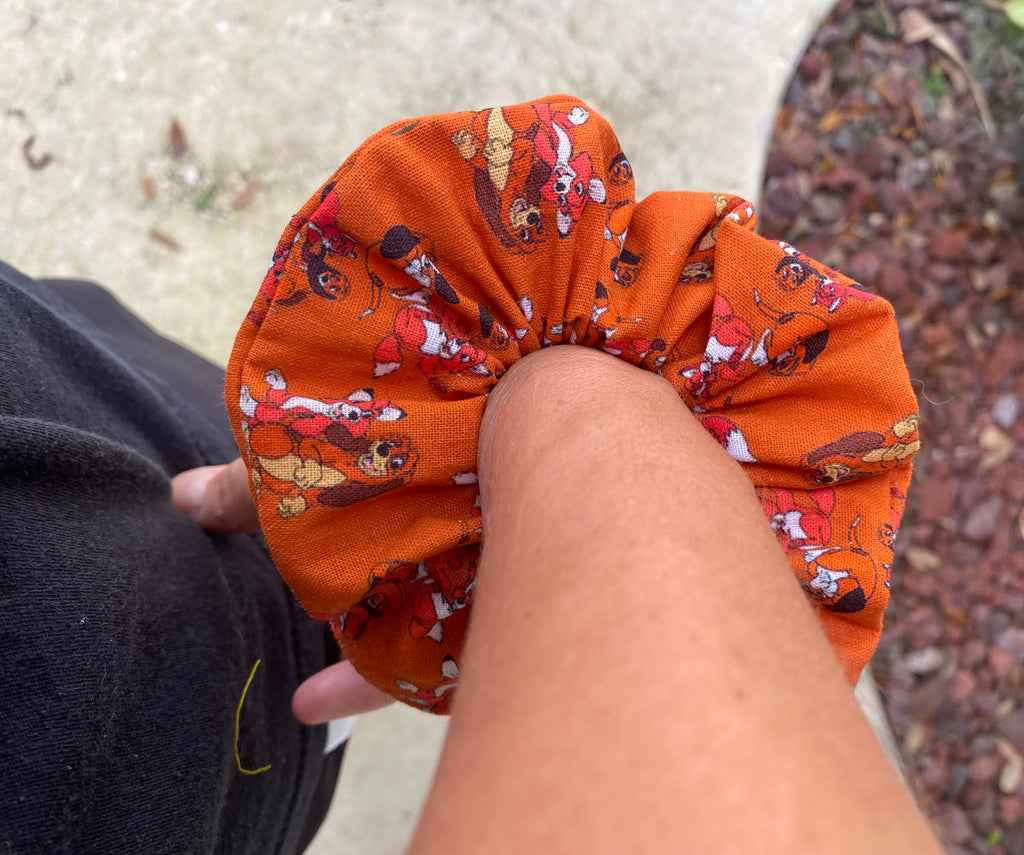 Fox and the Hound Scrunchie