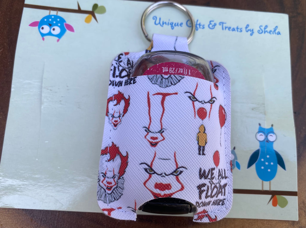 Scary Clown Hand Sanitizer Holder
