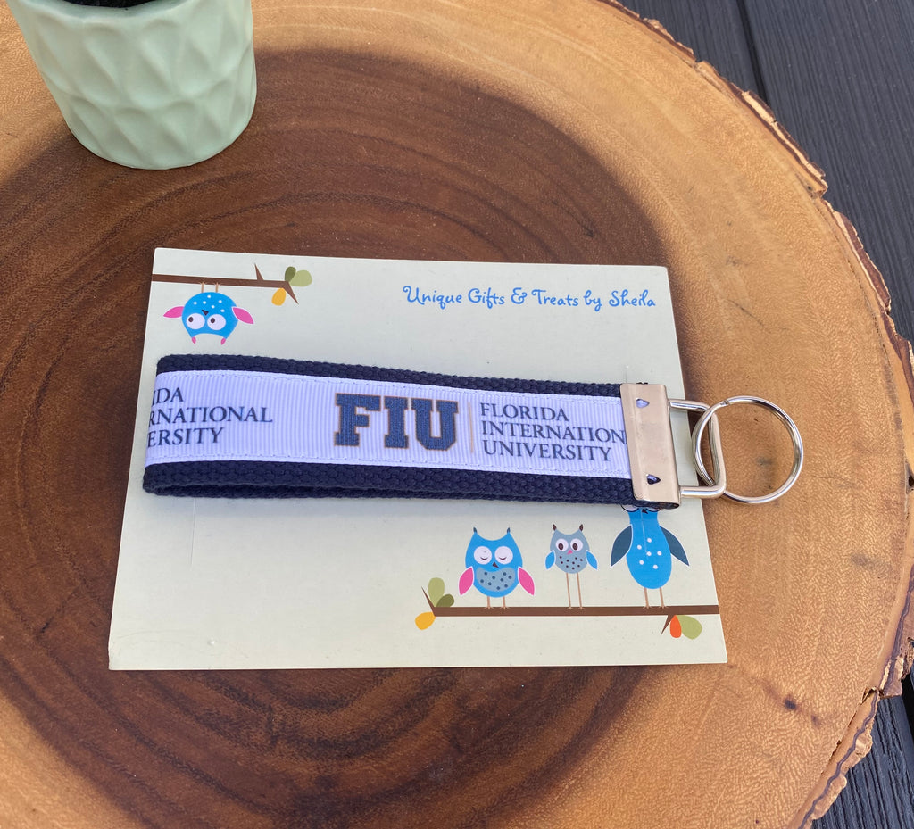 Florida College Keychain; Keyfob