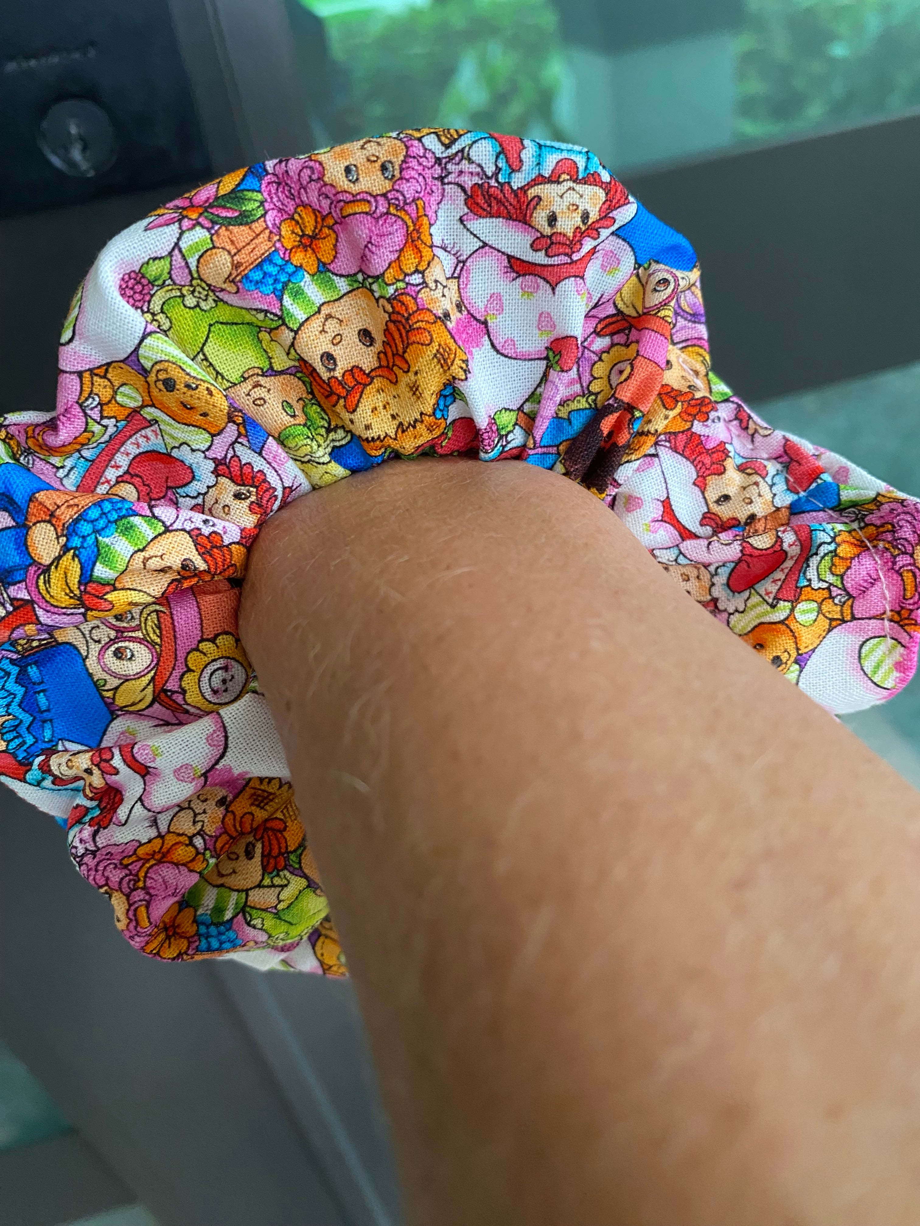Strawberry Doll and Friends Scrunchie