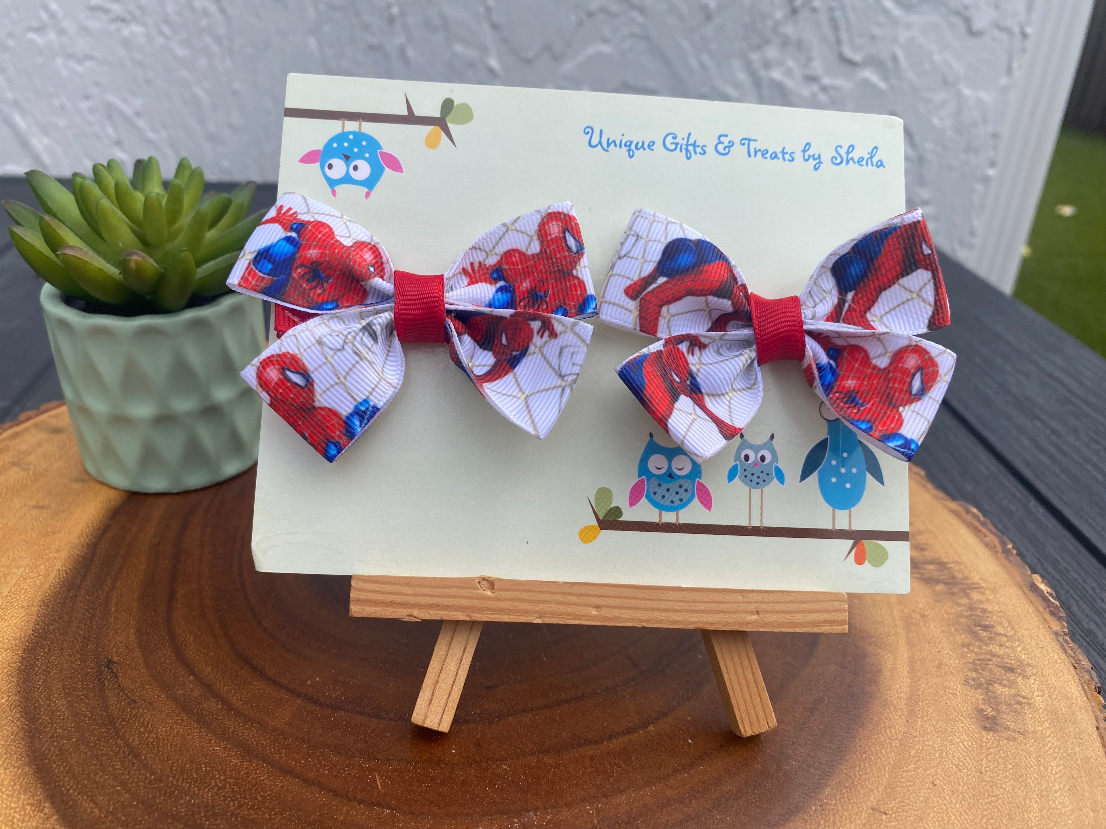 Spider-Man Hairbows