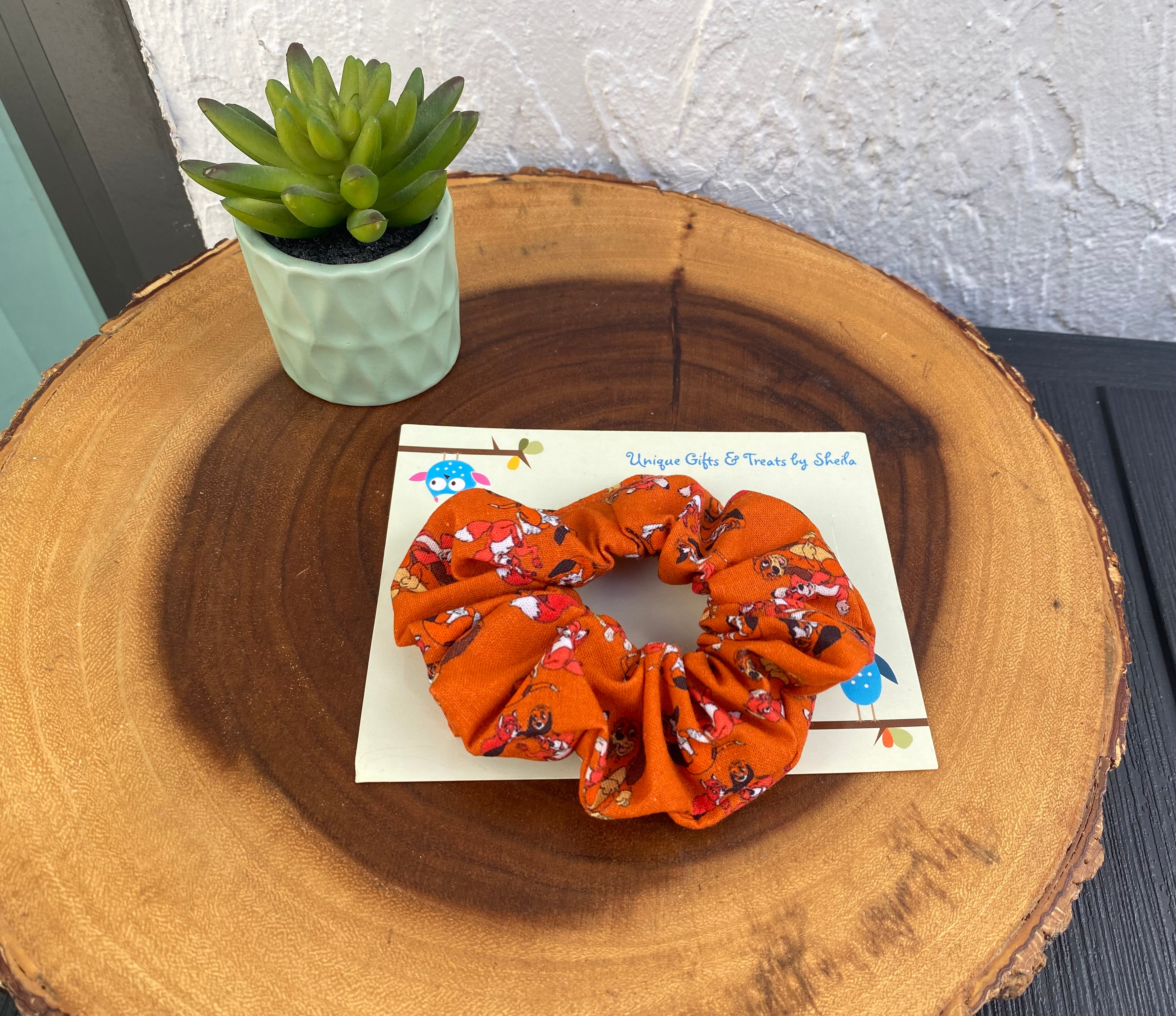 Fox and the Hound Scrunchie